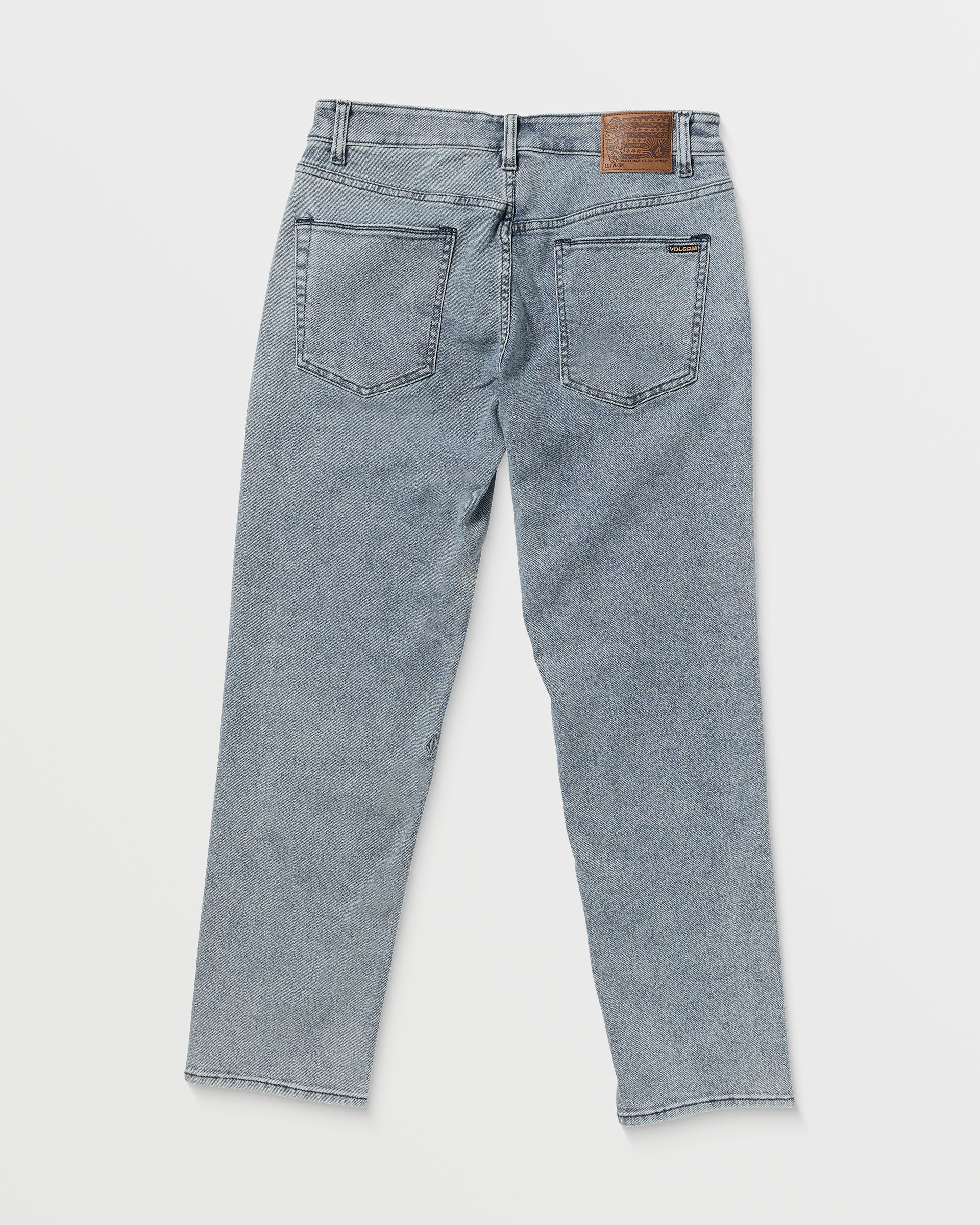 Modown Tapered Jeans - ASH BLUE - Men - Volcom EU – Volcom Europe
