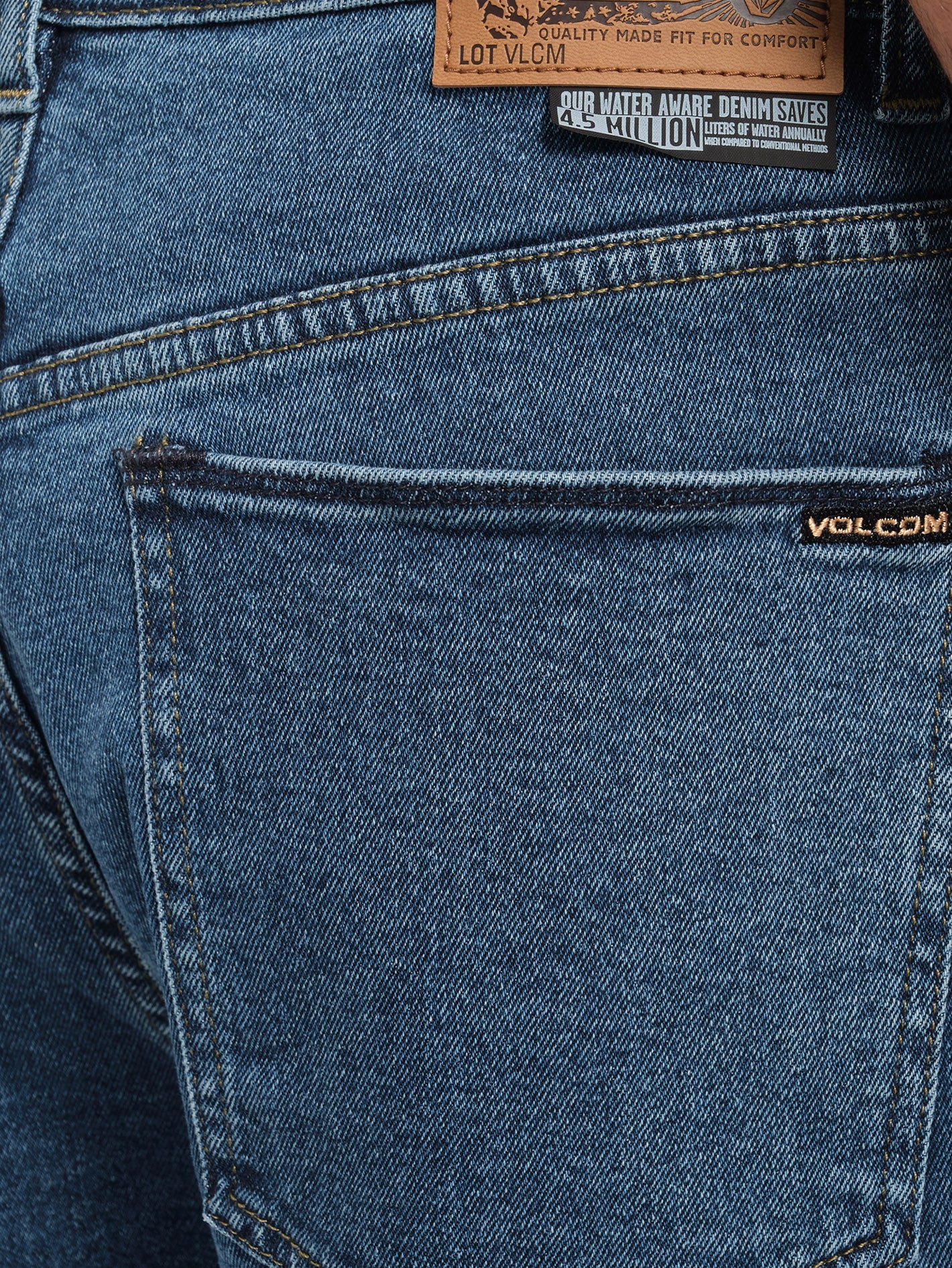 Billow Jeans - Washed Blue - Men - Volcom EU – Volcom Europe