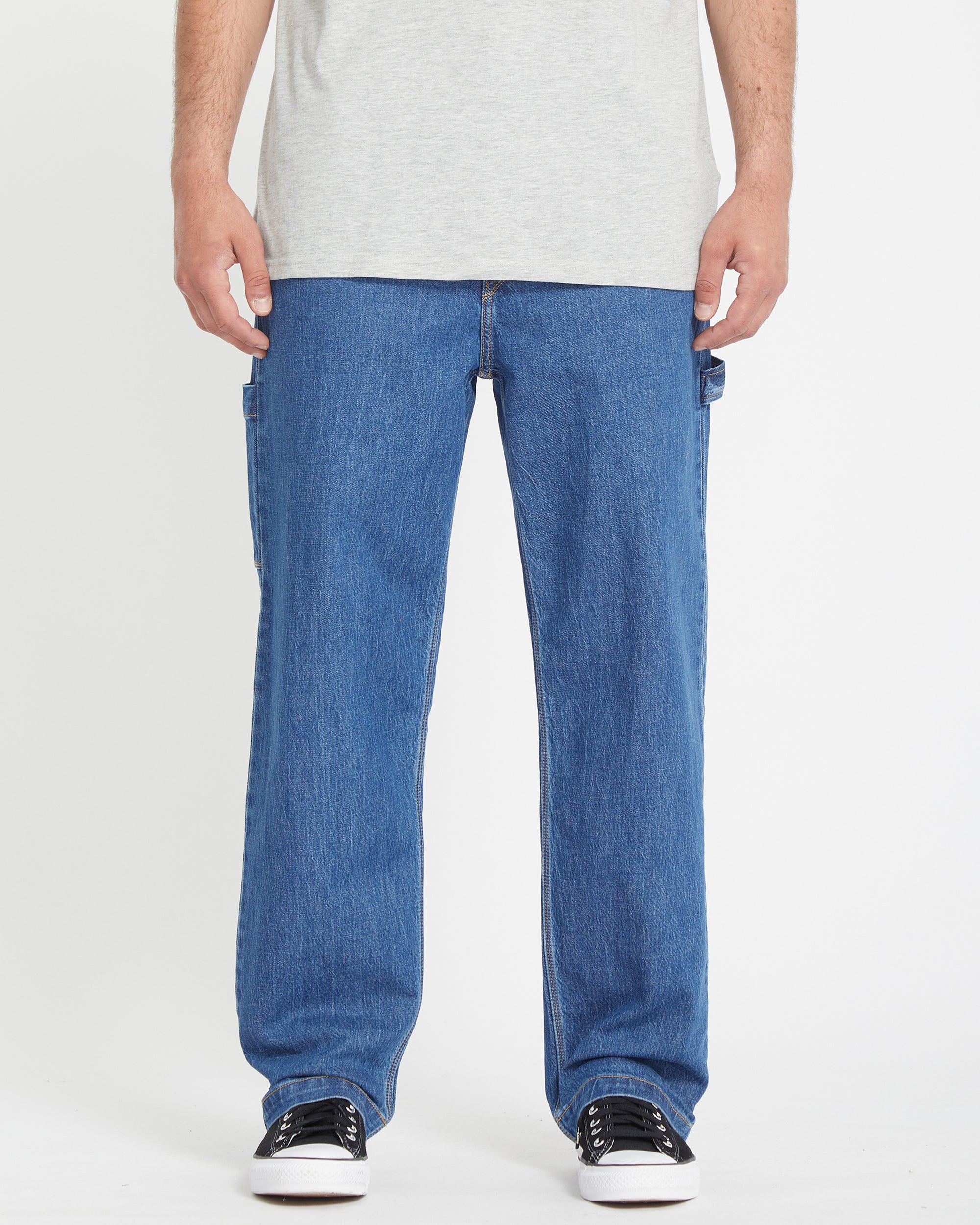 Kraftsman II Jeans - Bold Blue - Men - Volcom EU – Volcom Europe