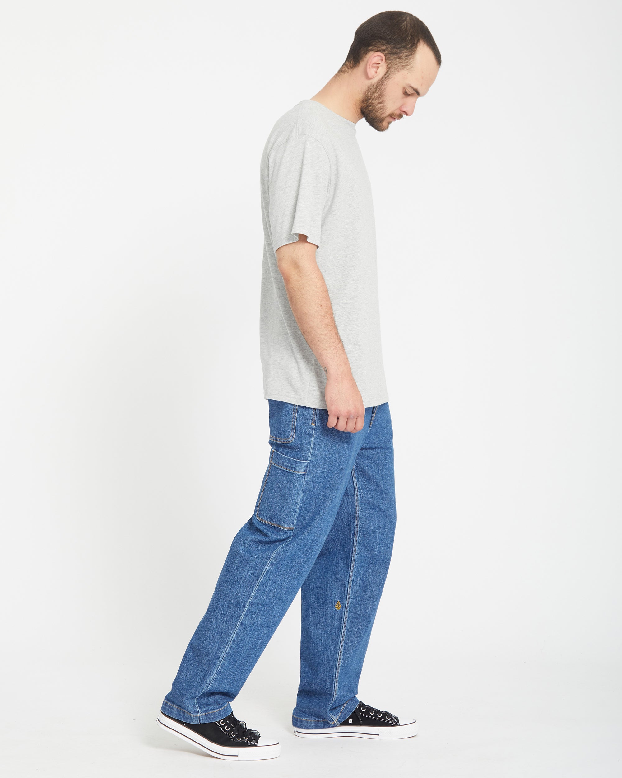 Kraftsman II Jeans - Bold Blue - Men - Volcom EU – Volcom Europe