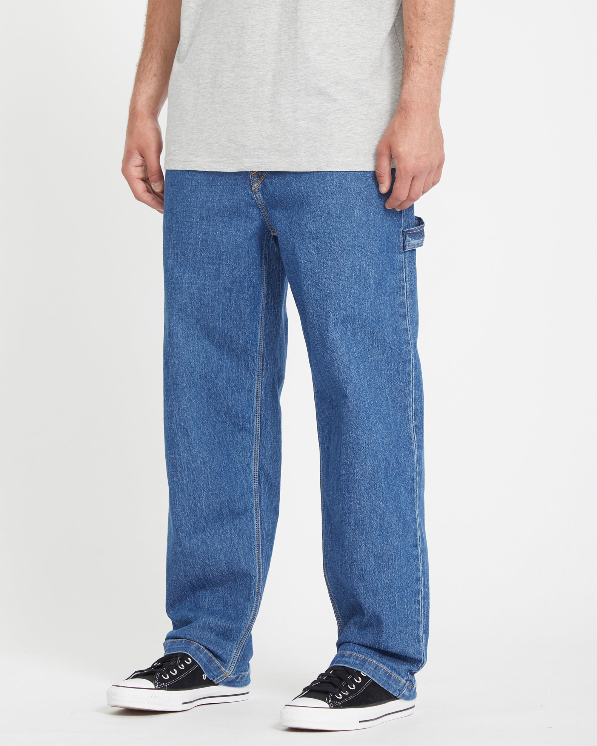 Kraftsman II Jeans - Bold Blue - Men - Volcom EU – Volcom Europe