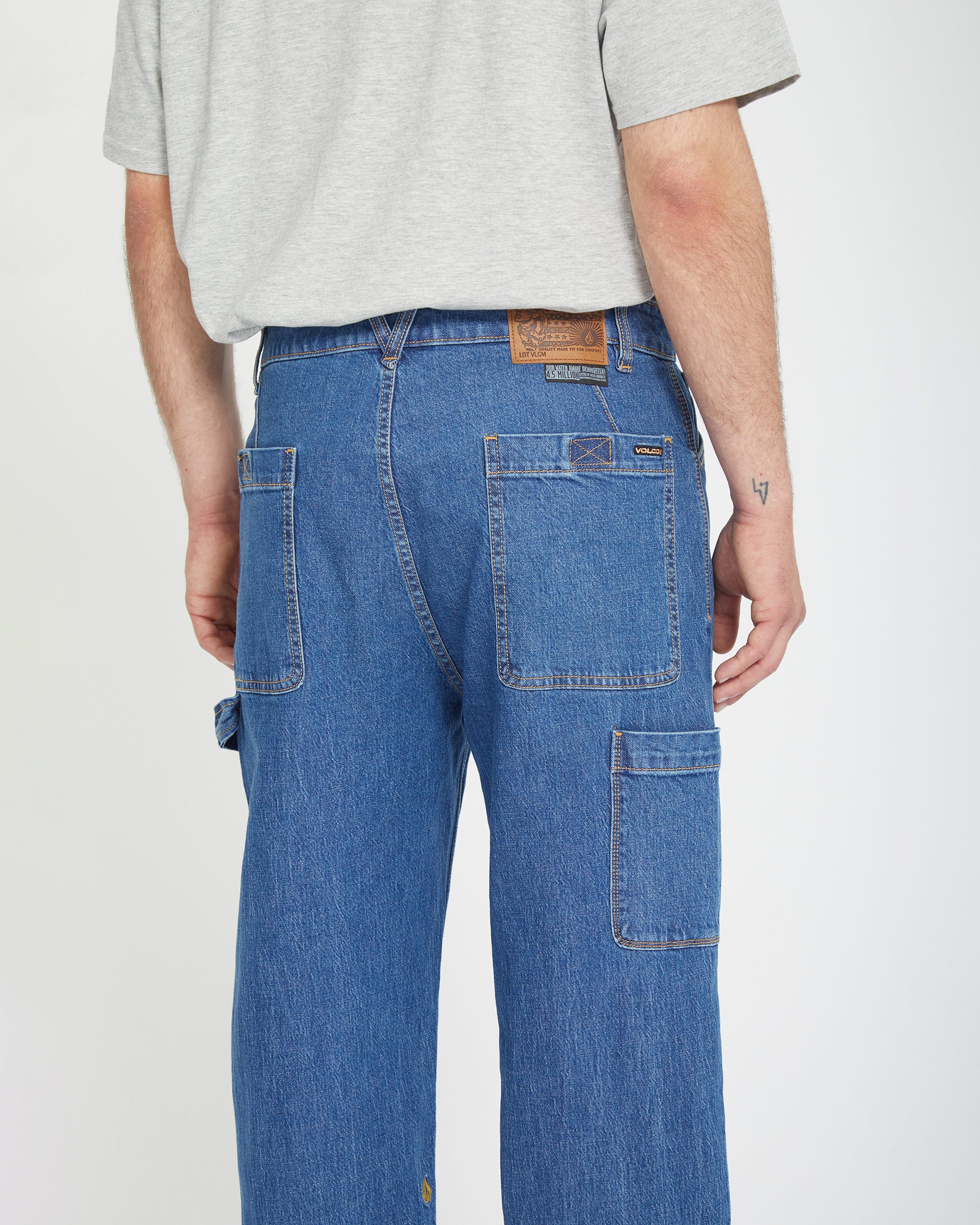 Kraftsman II Jeans - Bold Blue - Men - Volcom EU – Volcom Europe