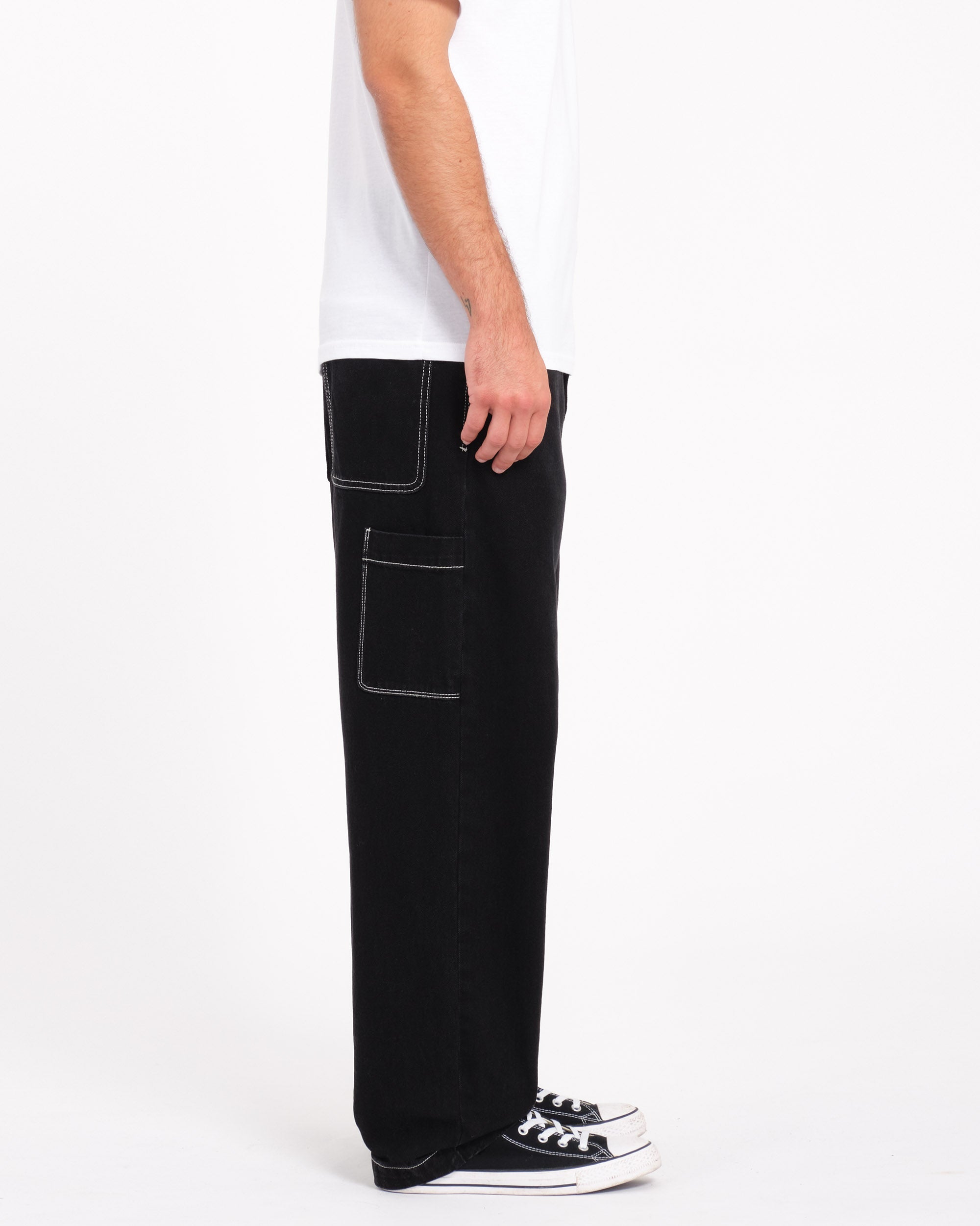 Kraftsman II Jeans - BLACK - Men - Volcom EU – Volcom Europe