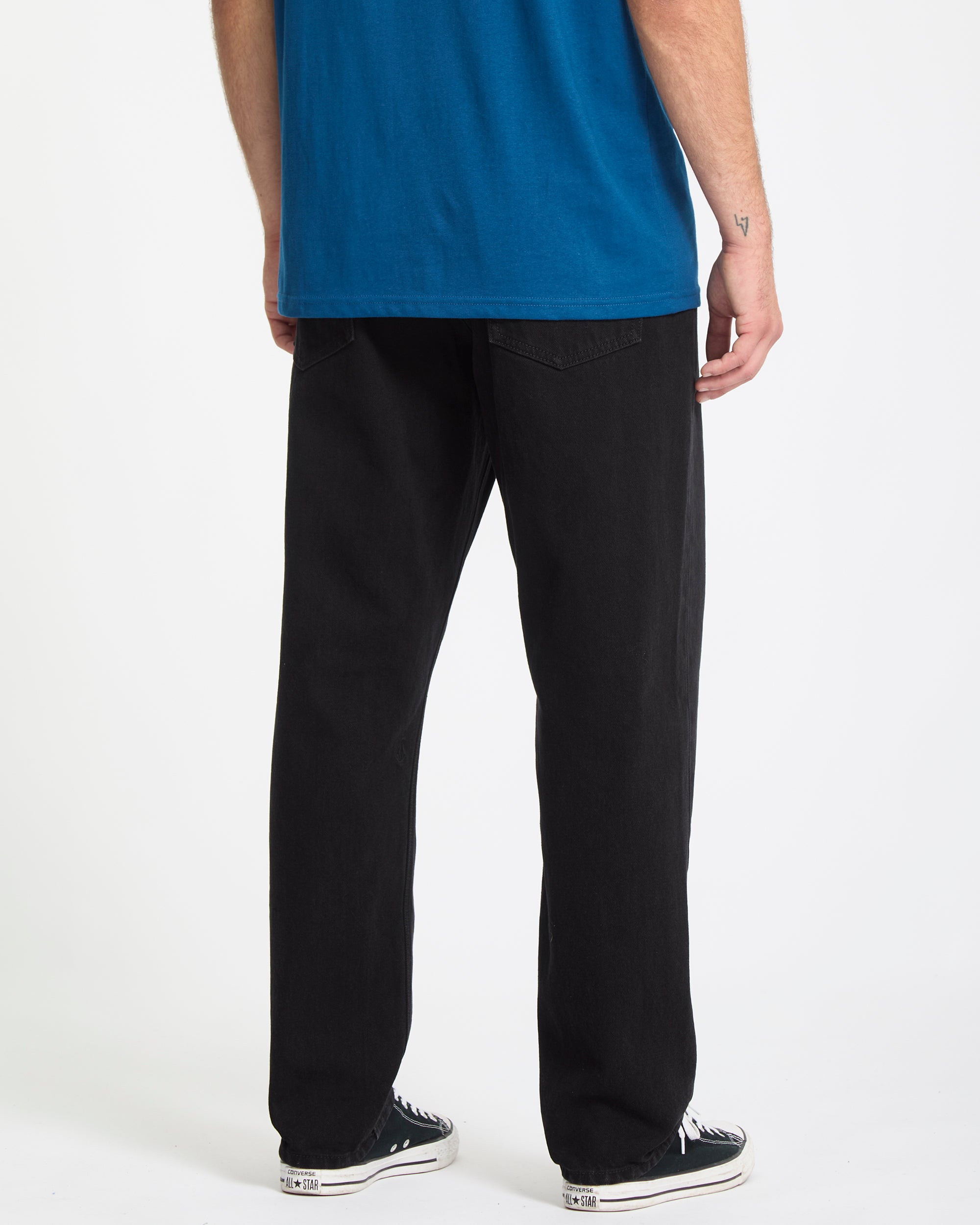 a*o様 soor ploom Retro Jean Black Denim 5 Fivedown Jeans - Black - Men - Volcom EU – Volcom Europe