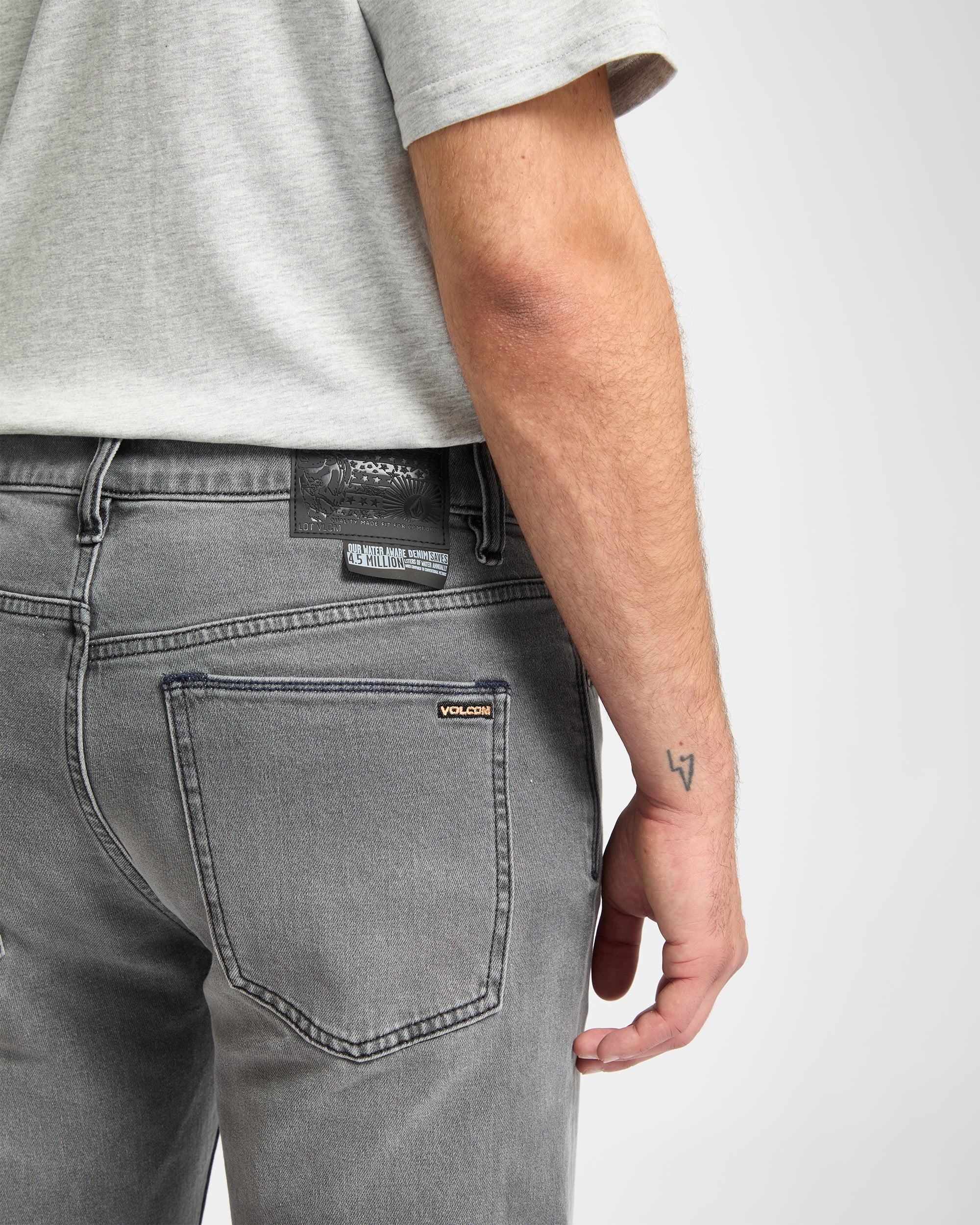 Solver Jeans - Concrete - Men - Volcom EU – Volcom Europe