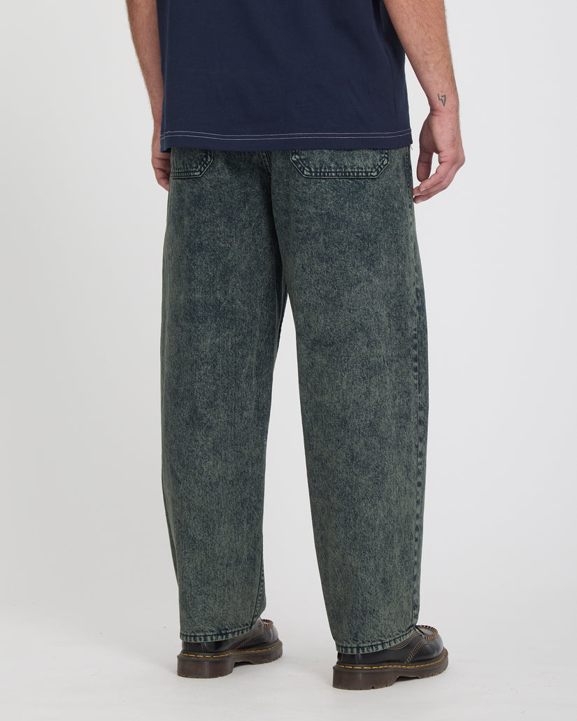 Freazy Loose Jeans - Scarab