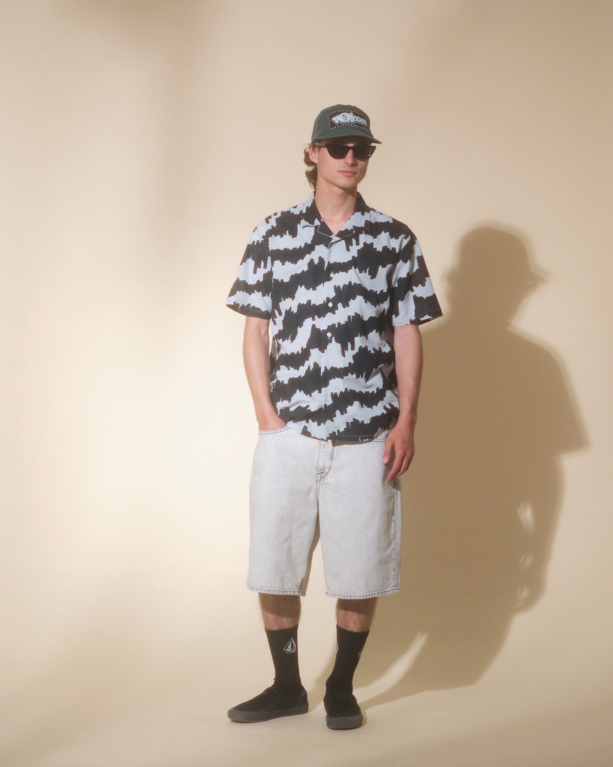 Billow Denim Short - BONE - Men - Volcom Europe