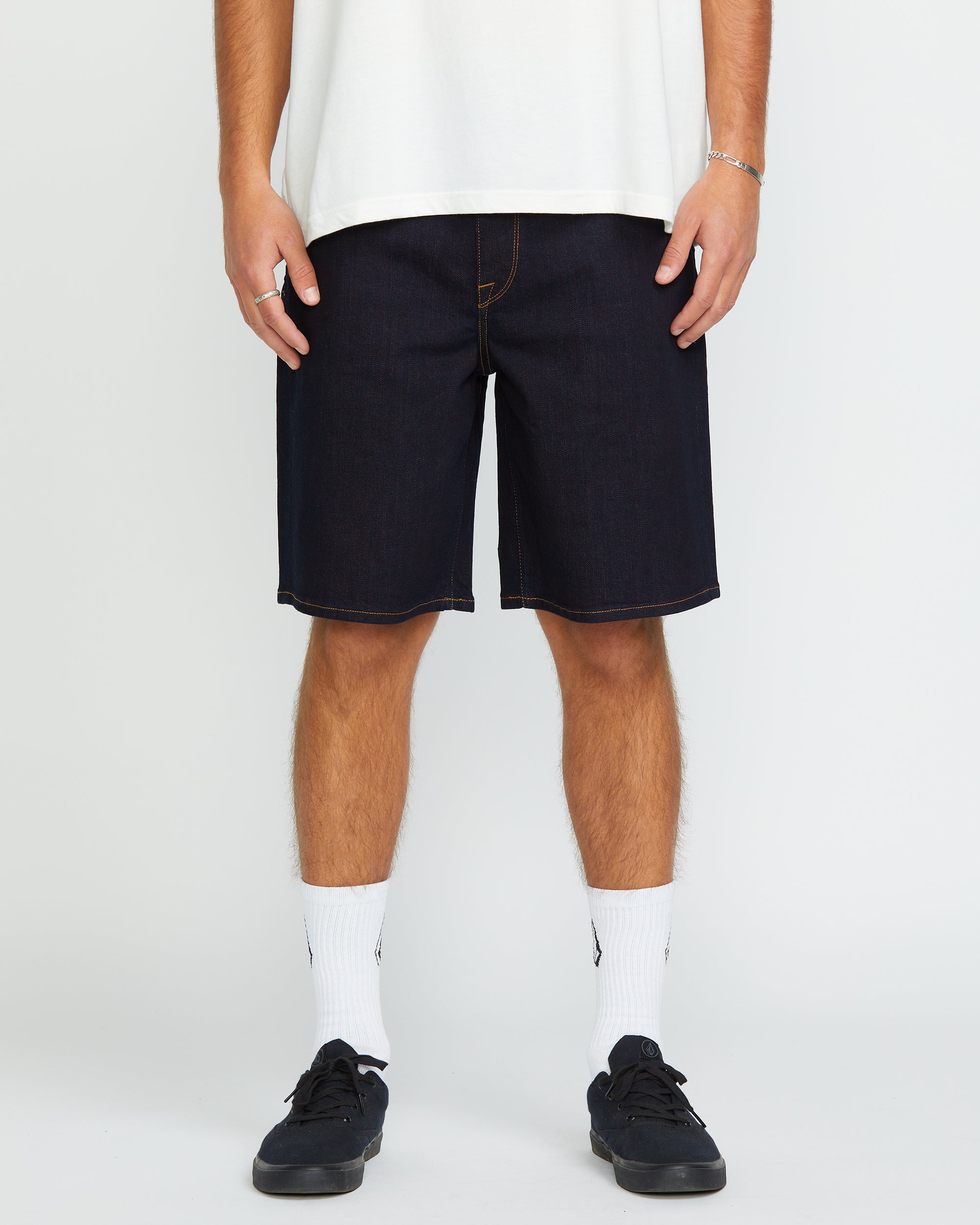 Billow Denim Short - BLACK - Men - Volcom Europe
