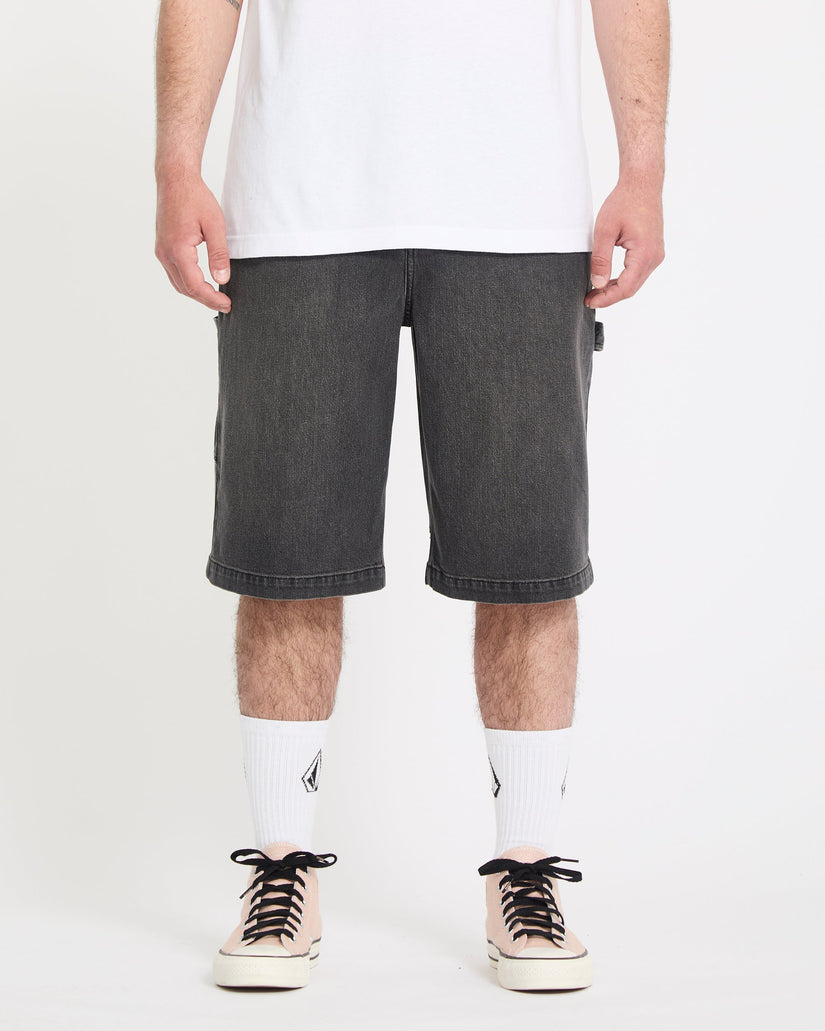 Kraftsman II 24" Denim Short - Black Grey
