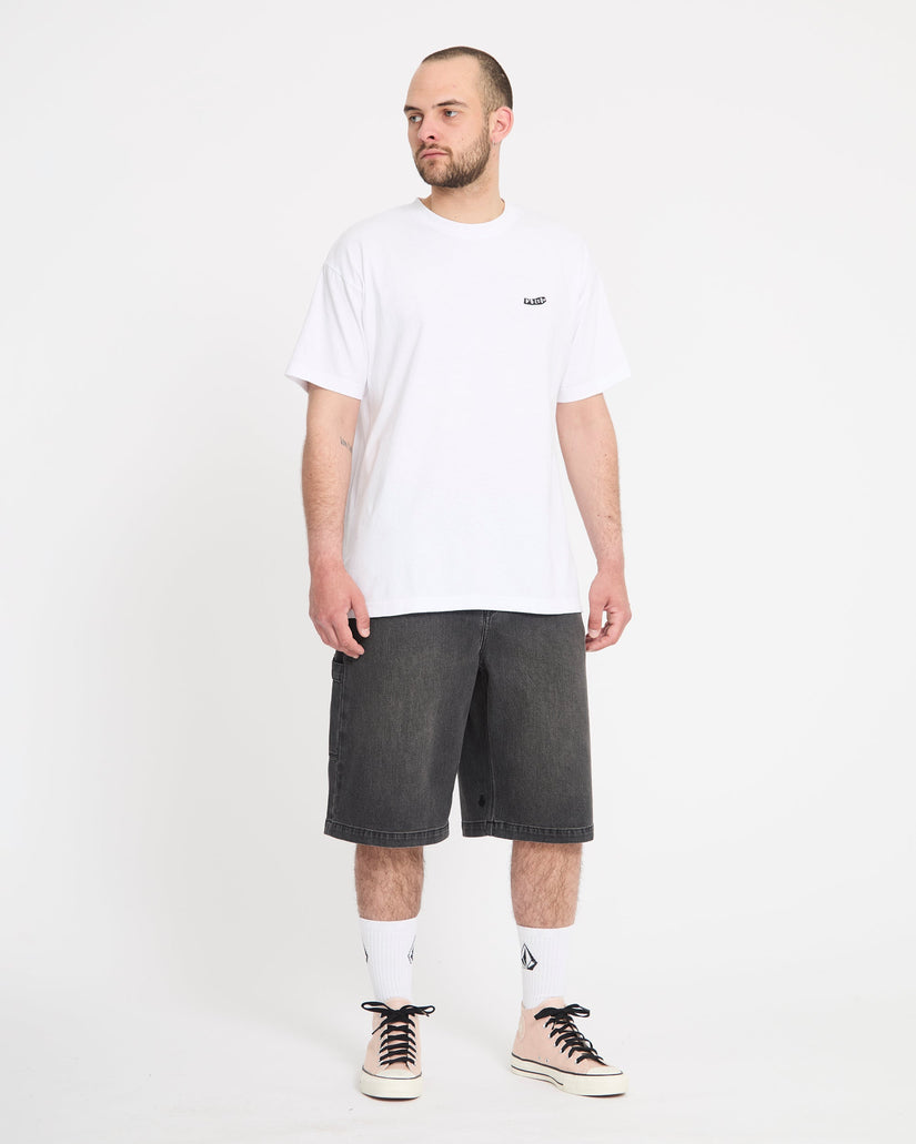 Kraftsman II 24" Denim Short - Black Grey