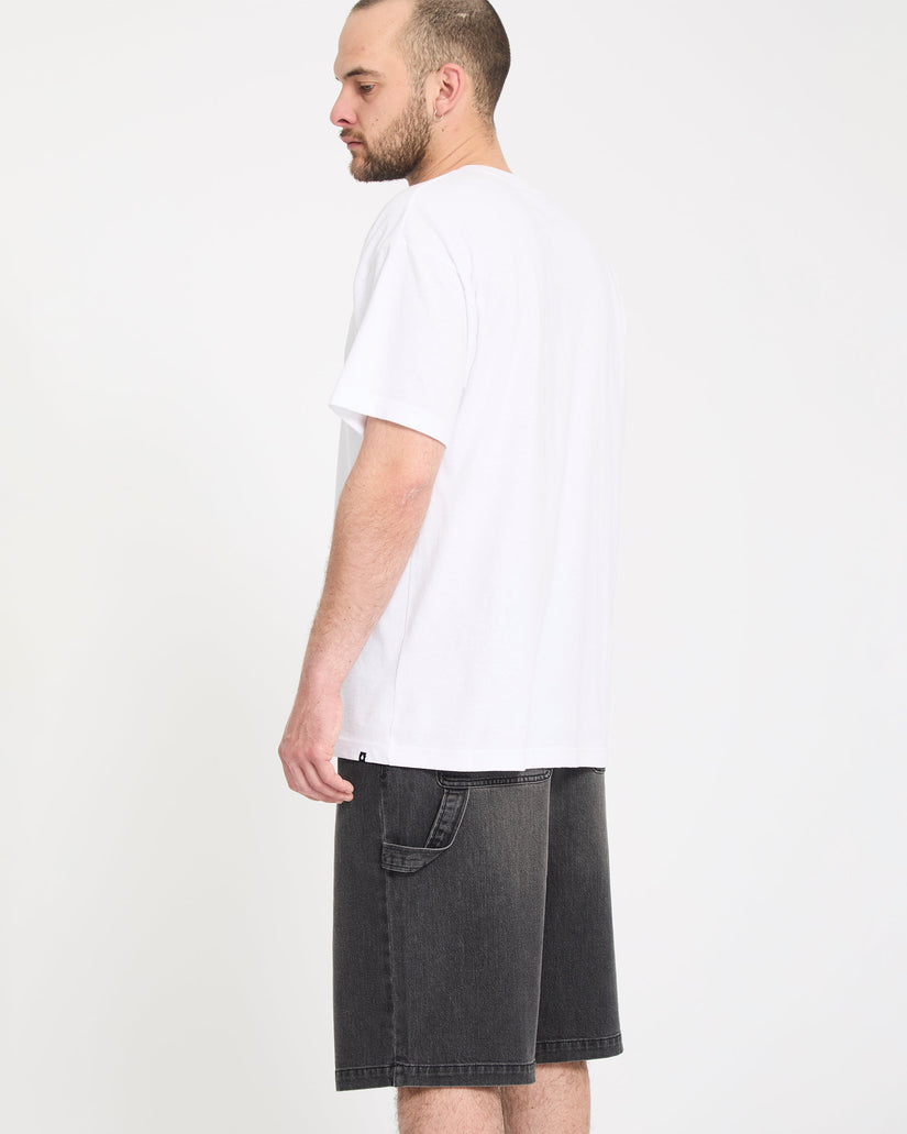 Kraftsman II 24" Denim Short - Black Grey
