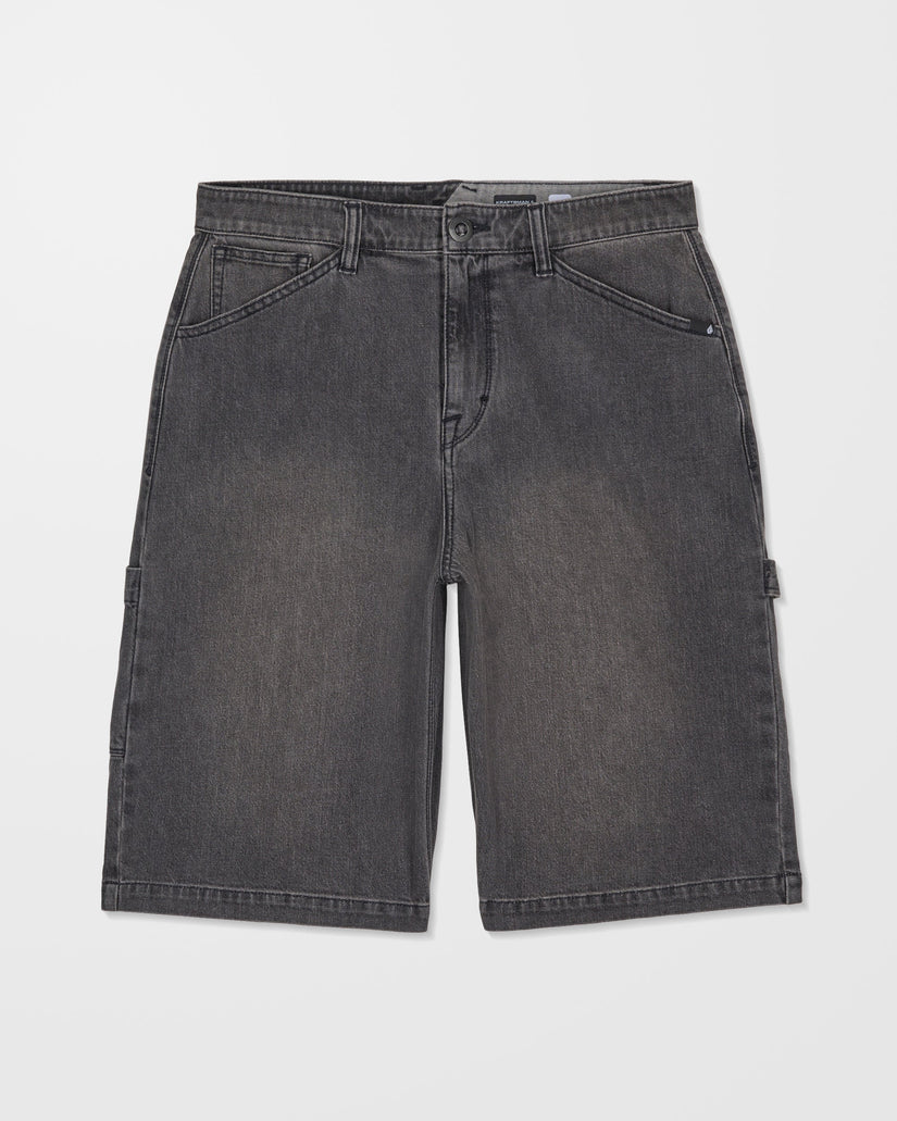 Kraftsman II 24" Denim Short - Black Grey