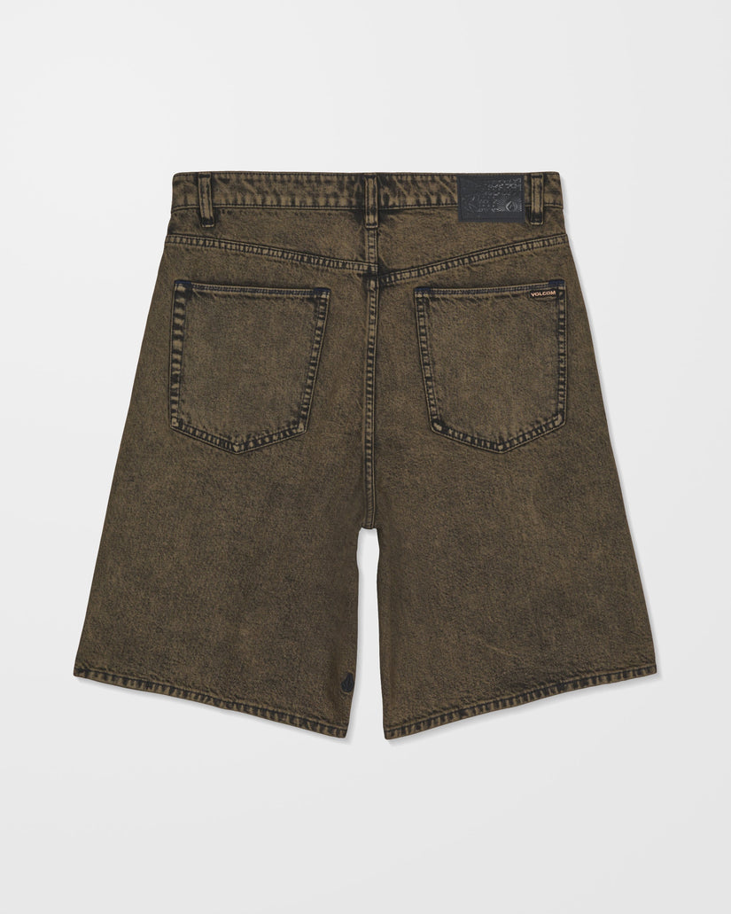 Billow 22" Denim Short - Sage Leaf