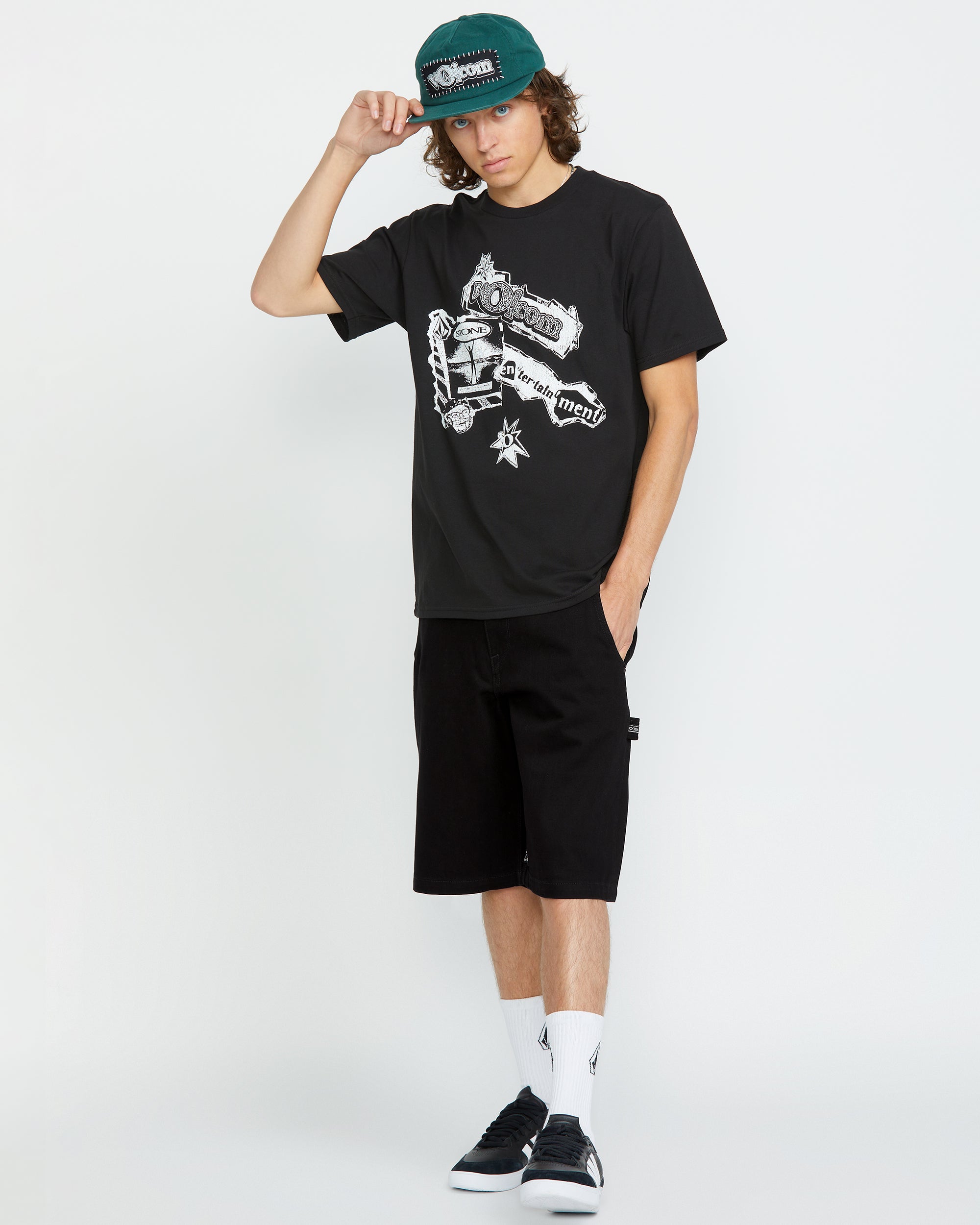 Sawhorse Denim Short - BLACK - Men - Volcom EU – Volcom Europe