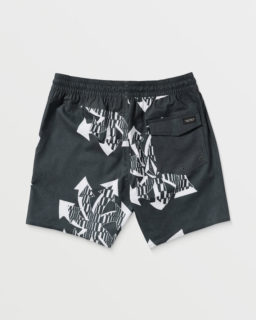 Unite Stoney Trunk 17" Boardshort - BLACK