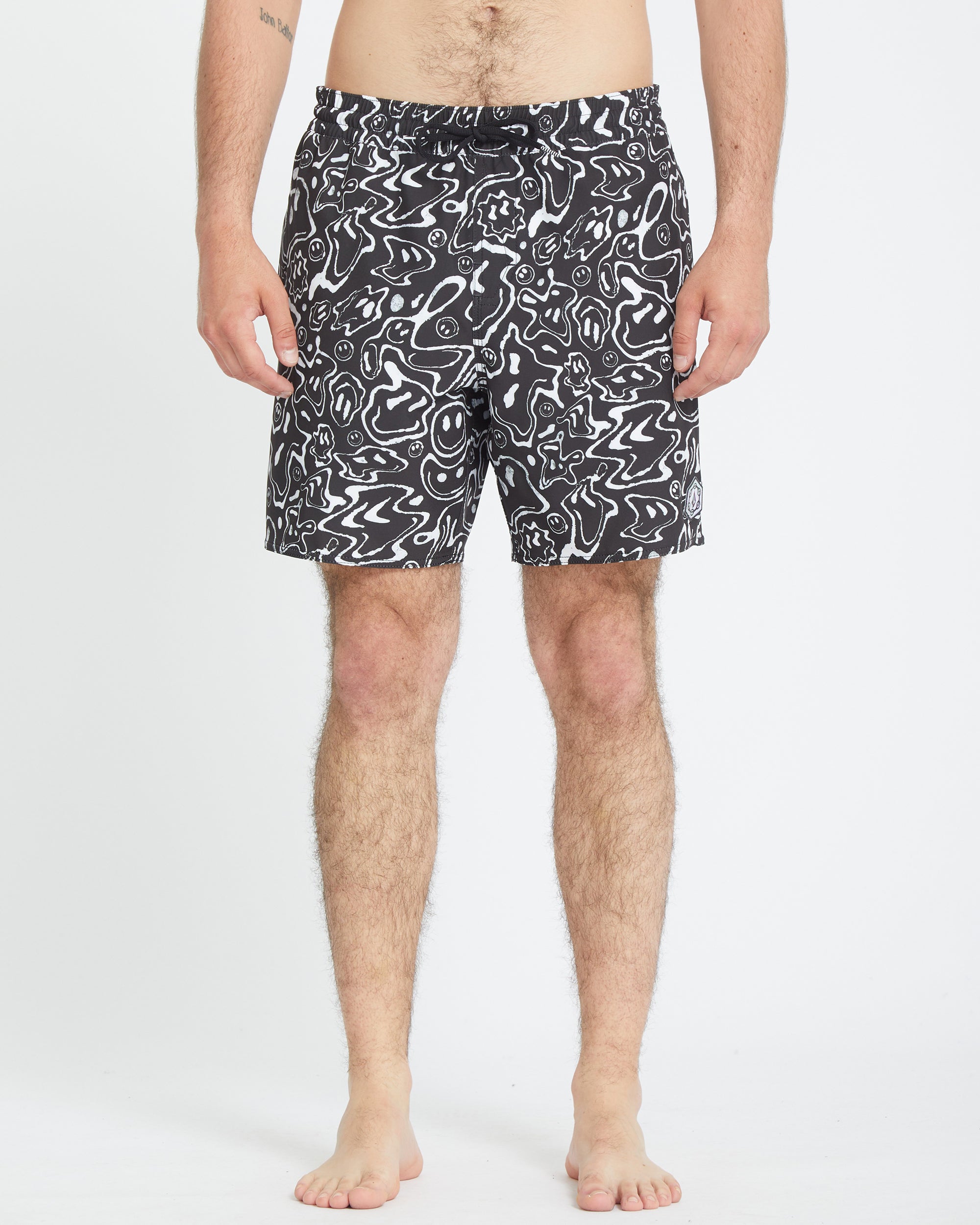 Filip Rygalski Smile Trunk 17" Boardshort - BLACK
