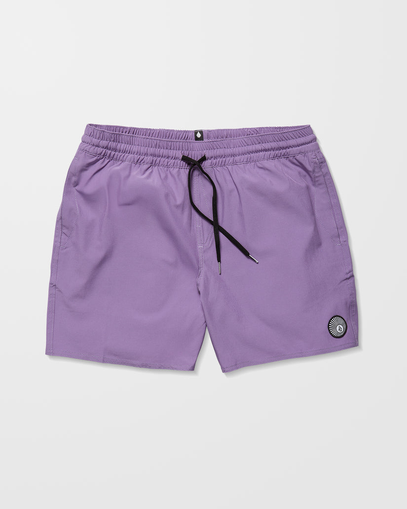 Lido Solid Trunk 16" Boardshort - Violet