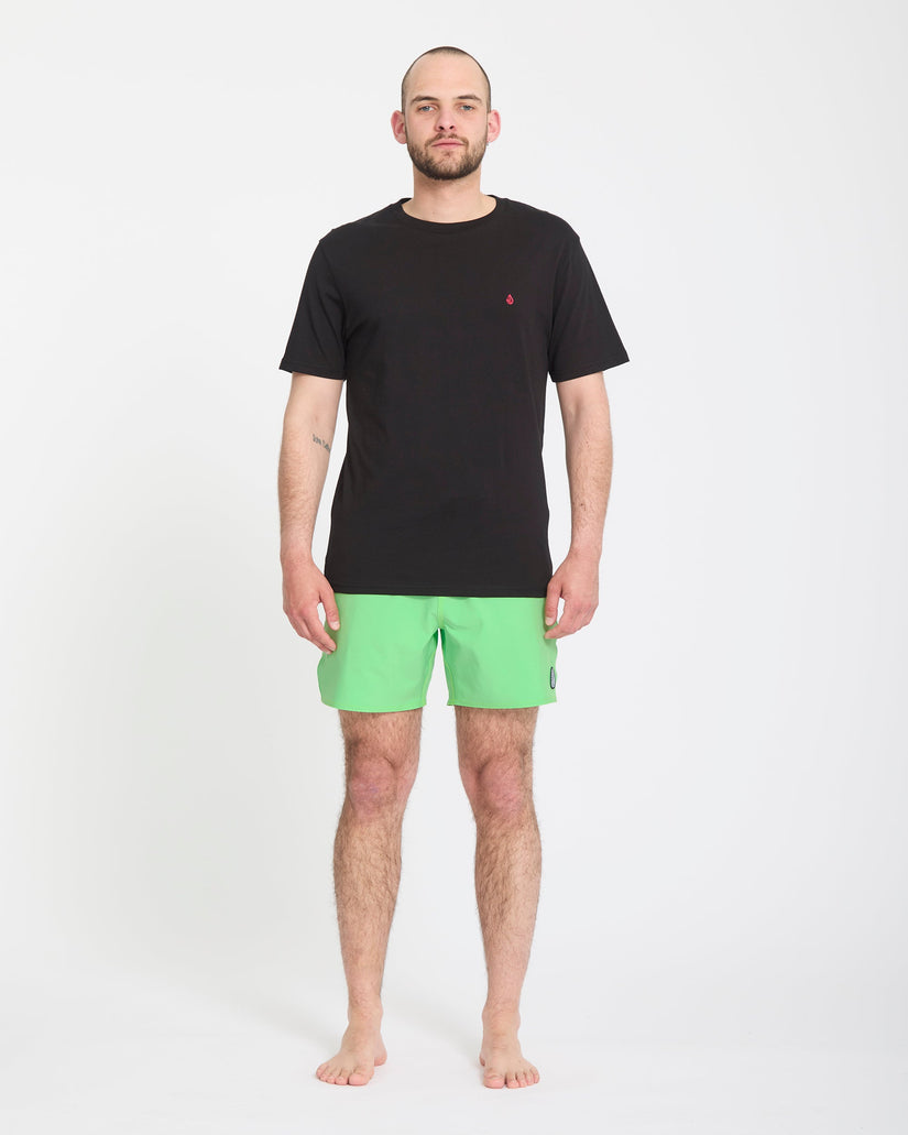 Lido Solid Trunk 16" Boardshort - Island Green