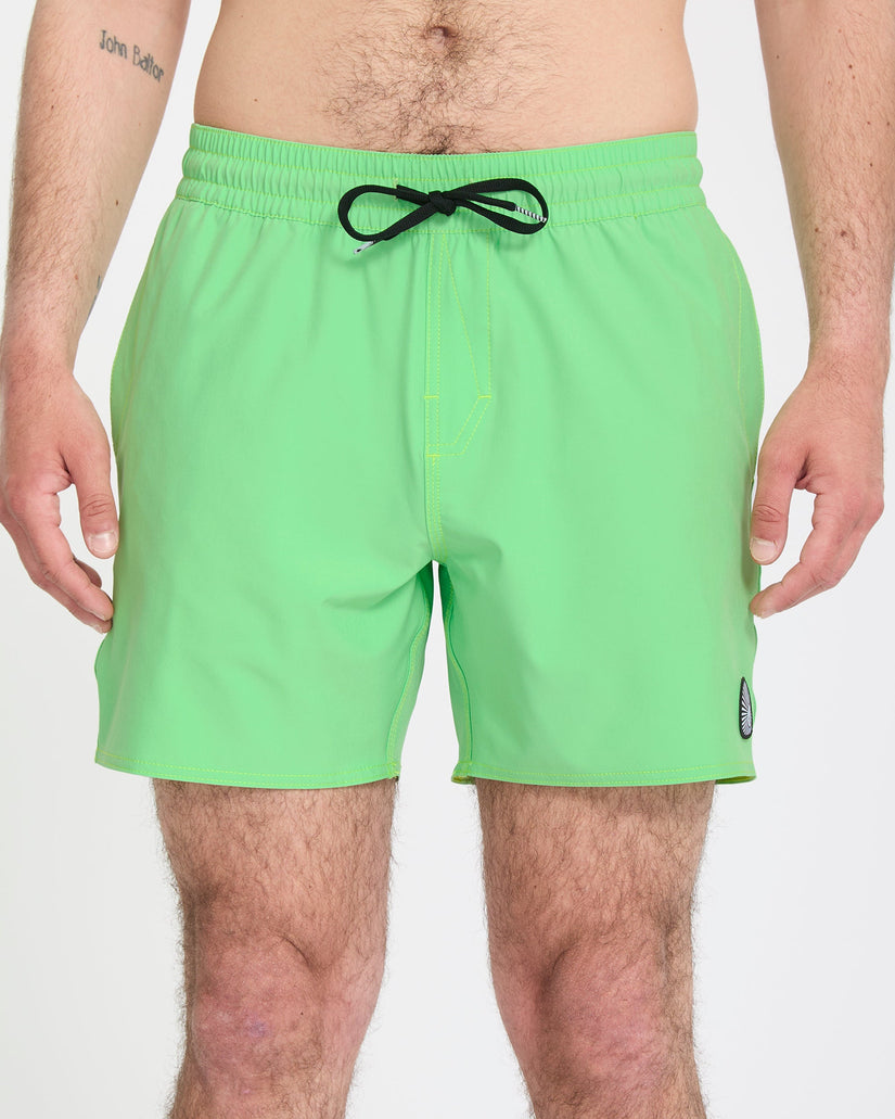 Lido Solid Trunk 16" Boardshort - Island Green