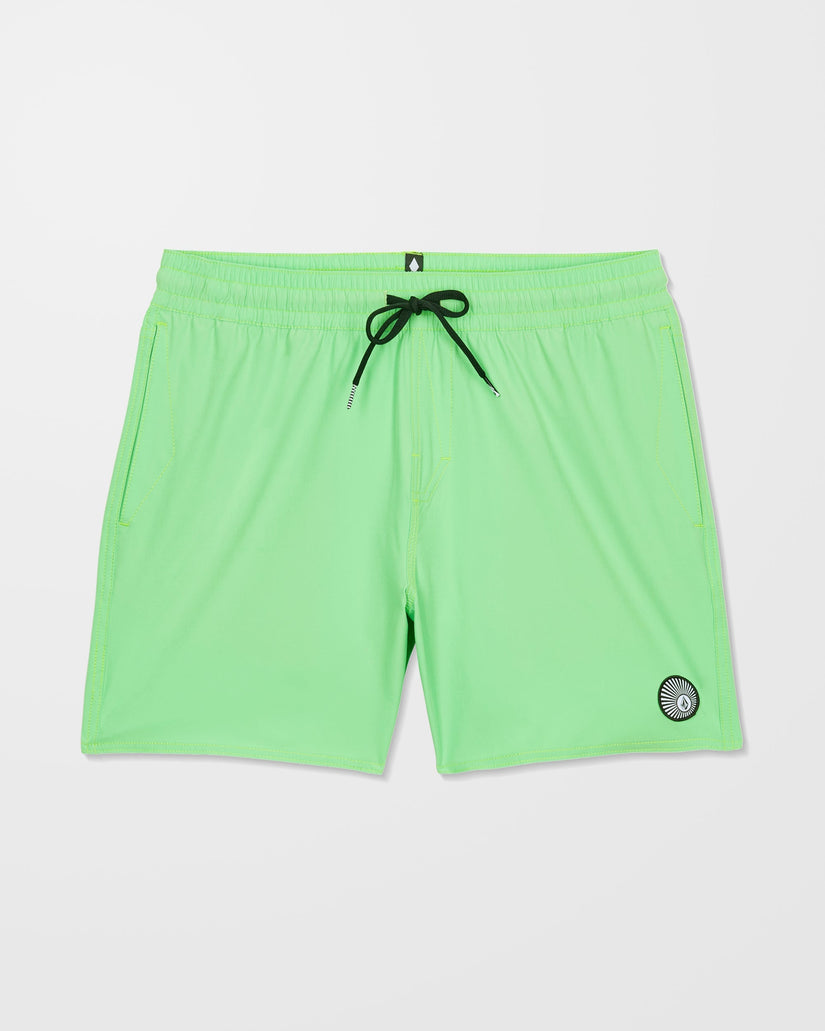 Lido Solid Trunk 16" Boardshort - Island Green