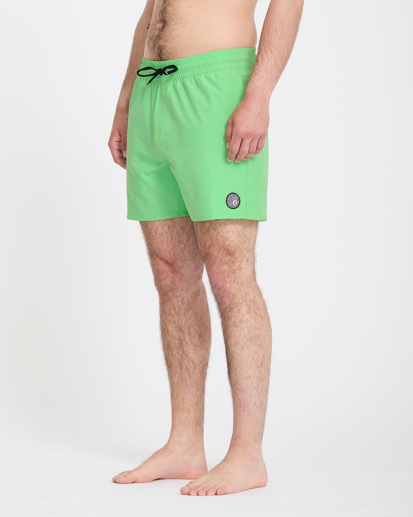 Lido Solid Trunk 16" Boardshort - Island Green