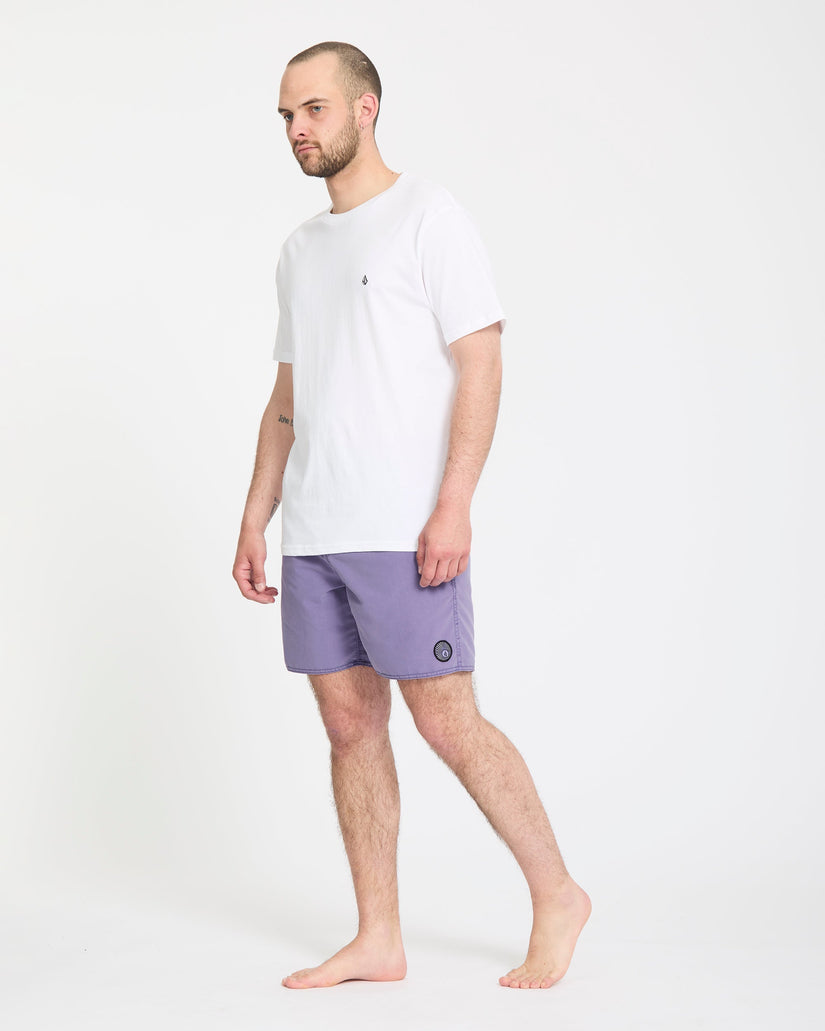 Center Trunk 17" Boardshort - Violet