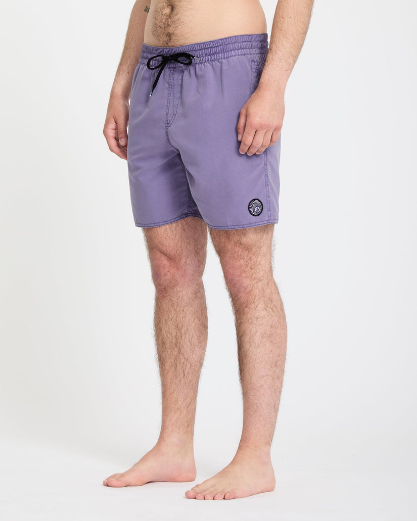 Center Trunk 17" Boardshort - Violet