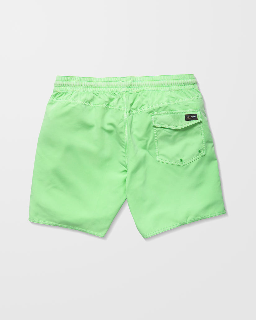 Center Trunk 17" Boardshort - Island Green