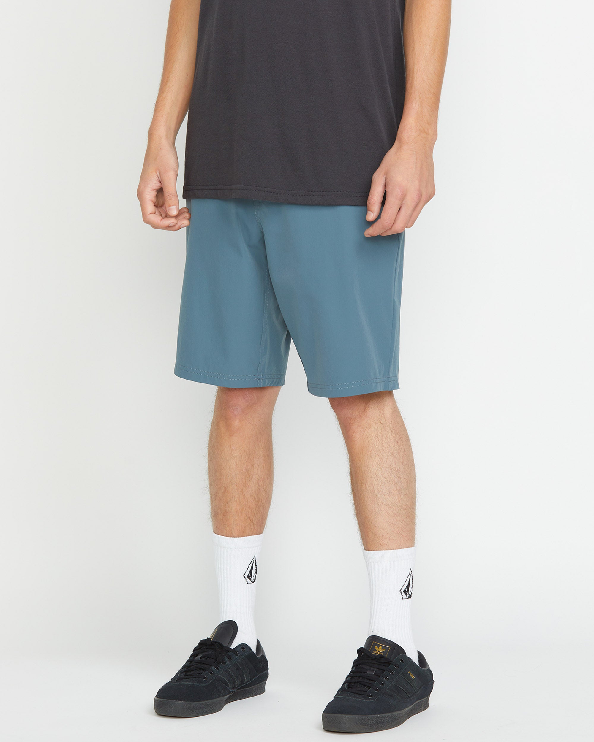 値下げ不可新品 BREATHABLE TRAIL SHORTS グレー/ブラック Frickin Modern Stretch 21
