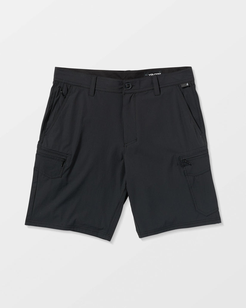 Cashed In Cargo 20" Hybrid Short - Black