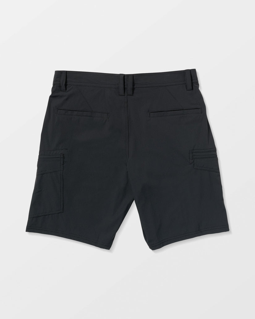 Cashed In Cargo 20" Hybrid Short - Black