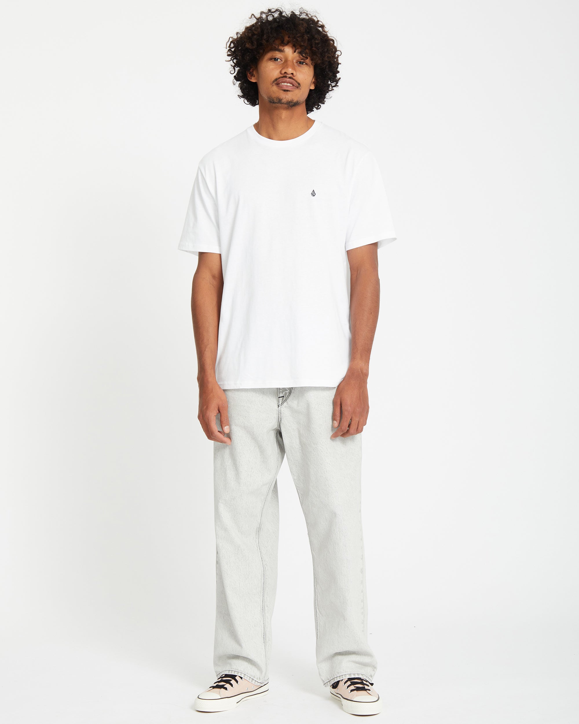 Stone Blanks T-shirt - WHITE - Men - Volcom EU – Volcom Europe