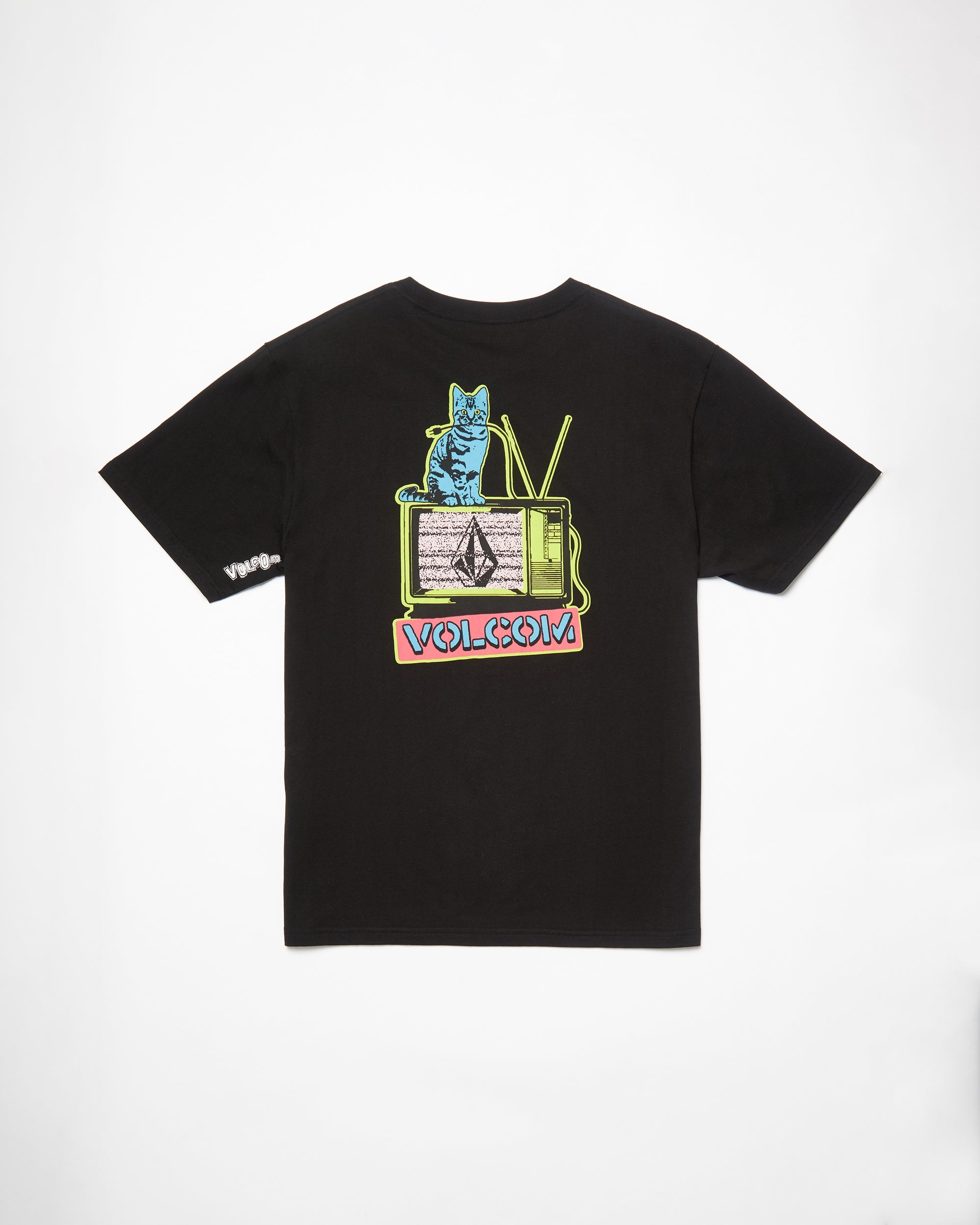 Catv T-shirt - BLACK - Men - Volcom EU – Volcom Europe