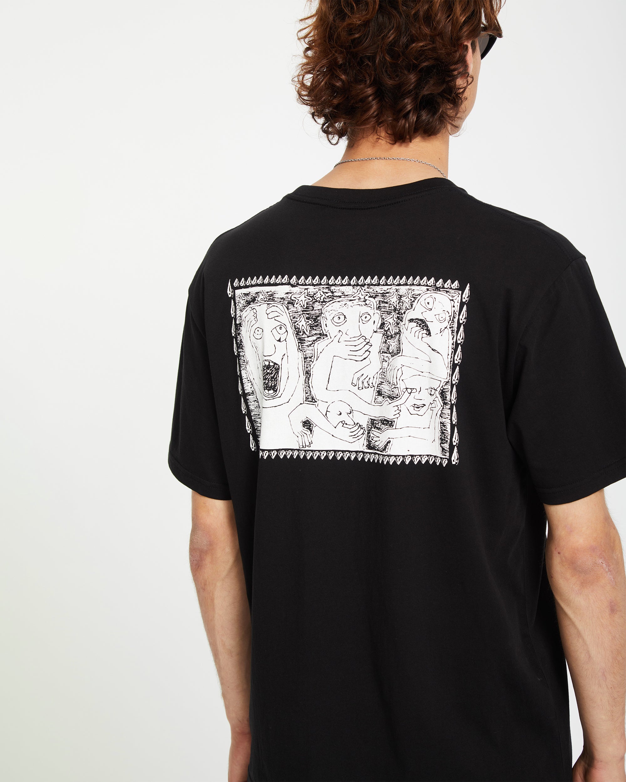 Crazybal T-shirt - BLACK - Men - Volcom EU – Volcom Europe