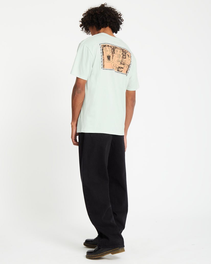 Crazybal T-shirt - CLOUD BLUE