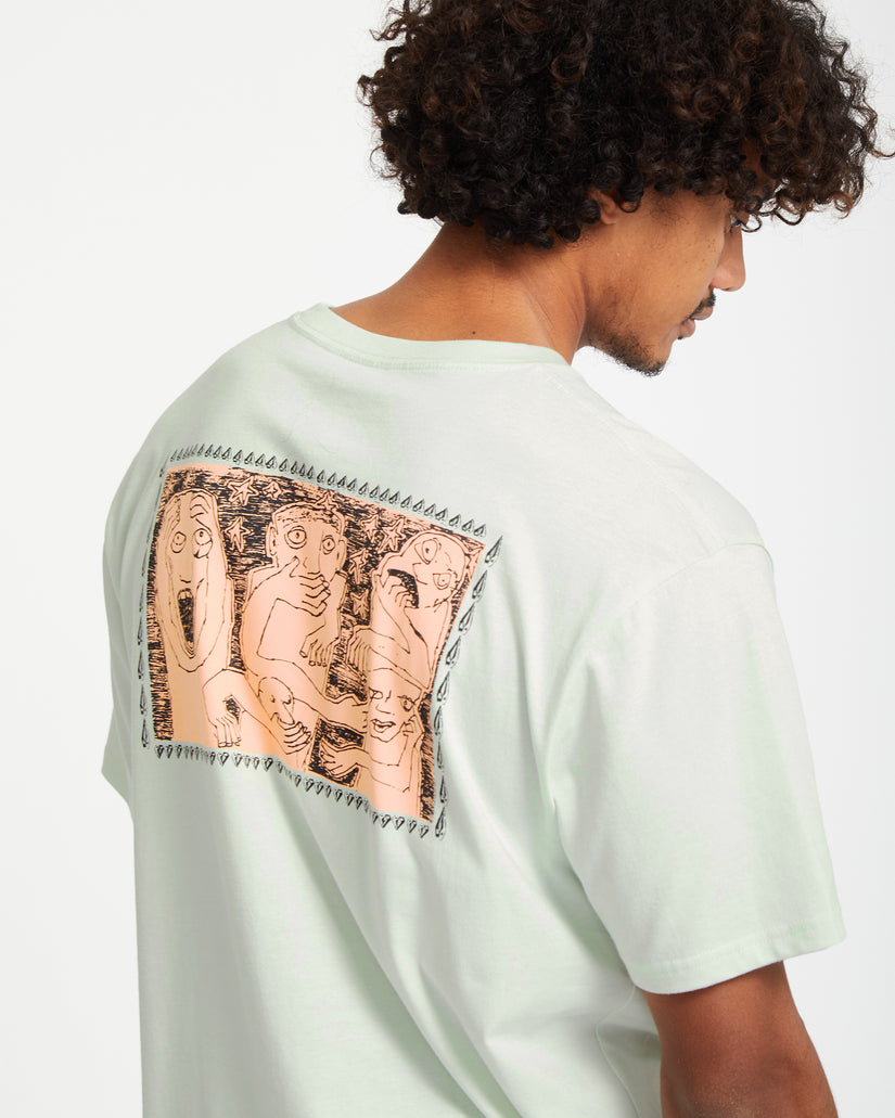 Crazybal T-shirt - CLOUD BLUE