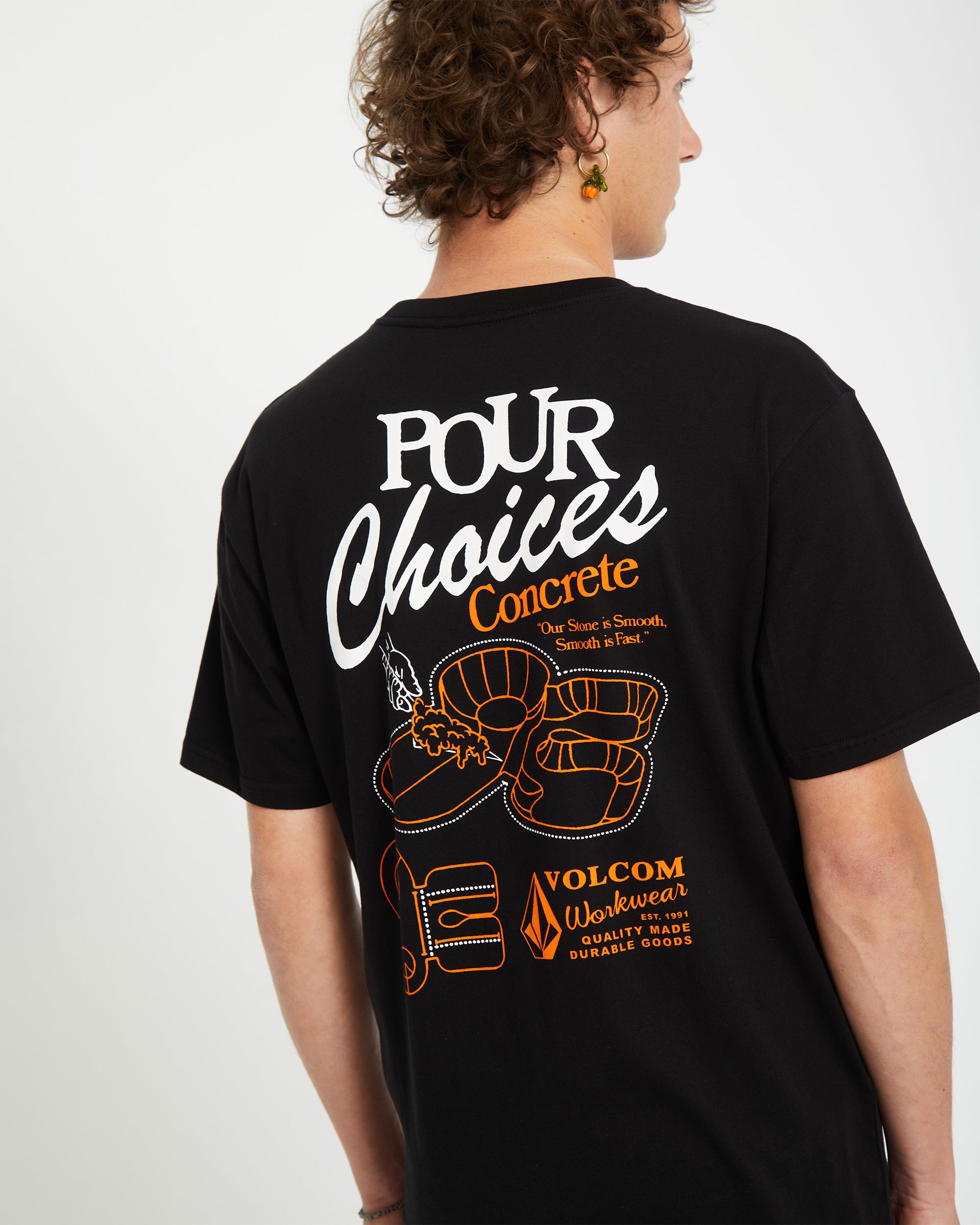 Pour Choices T-shirt - BLACK - Men - Volcom EU – Volcom Europe