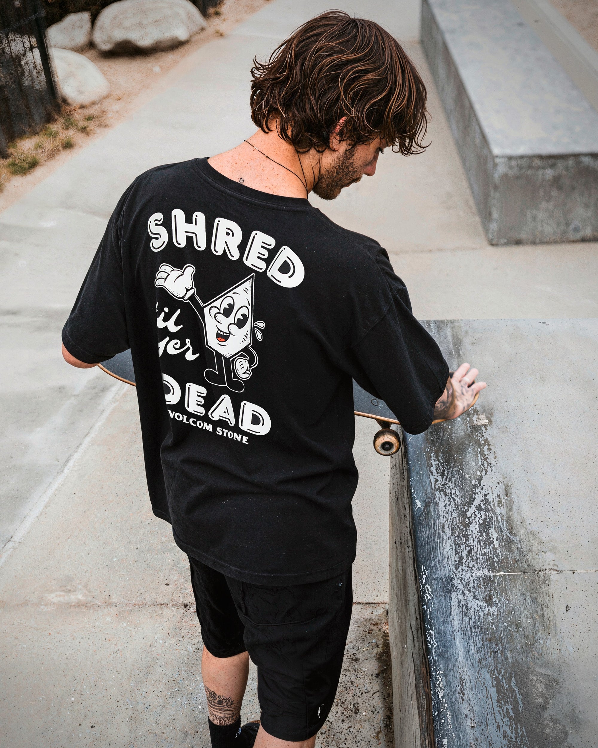 Miste Stone T-Shirt - Black - Men - Volcom EU – Volcom Europe