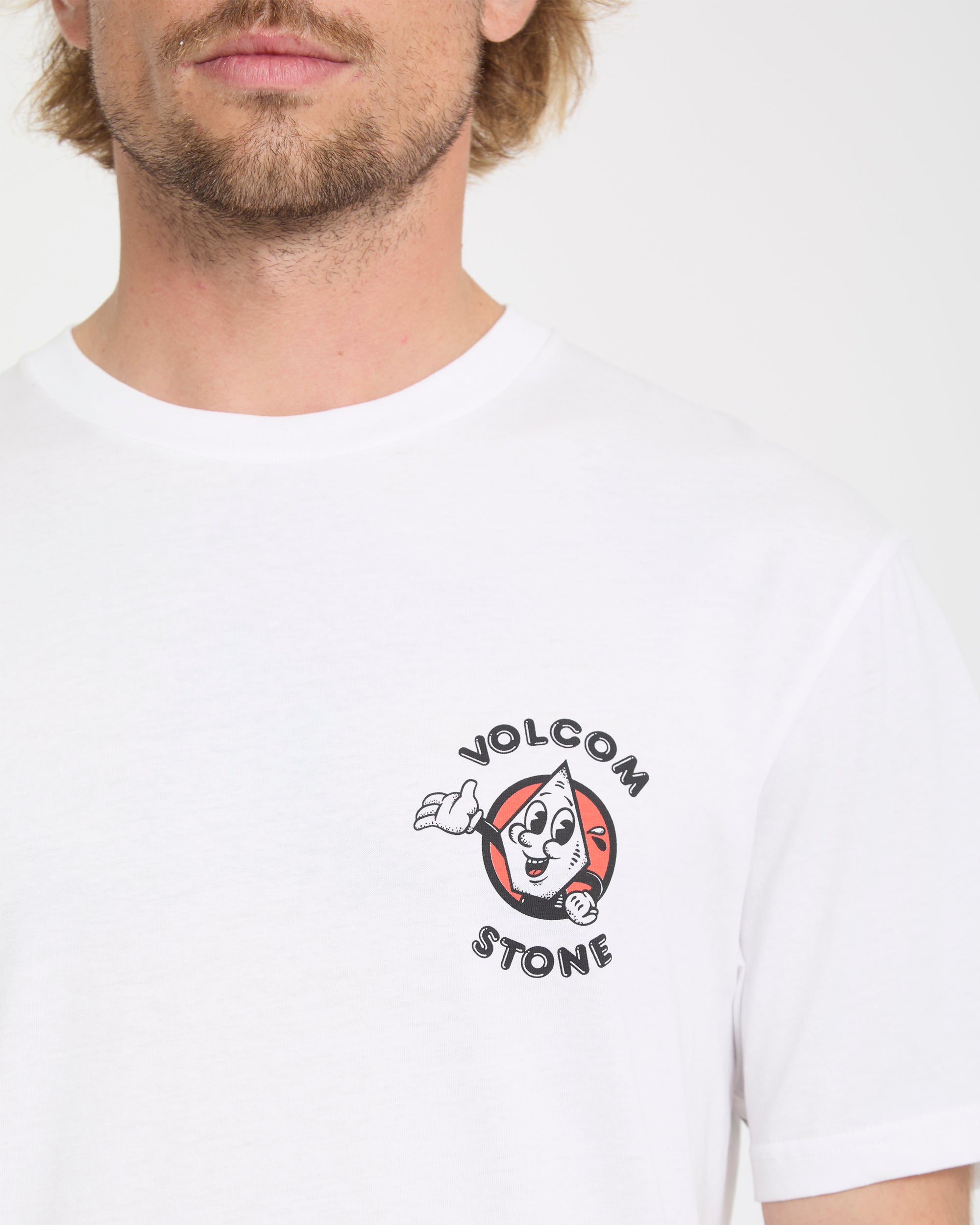 Miste Stone T-Shirt - White - Men - Volcom EU – Volcom Europe