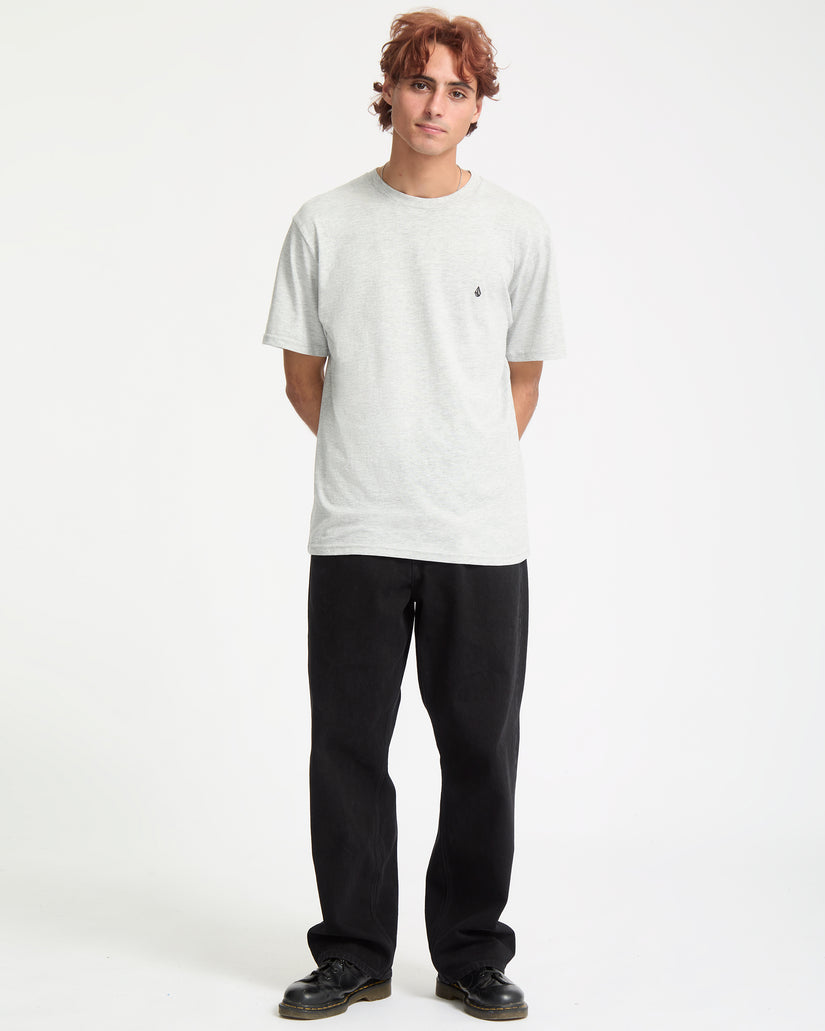 Stone Blanks T-Shirt - Heather Grey
