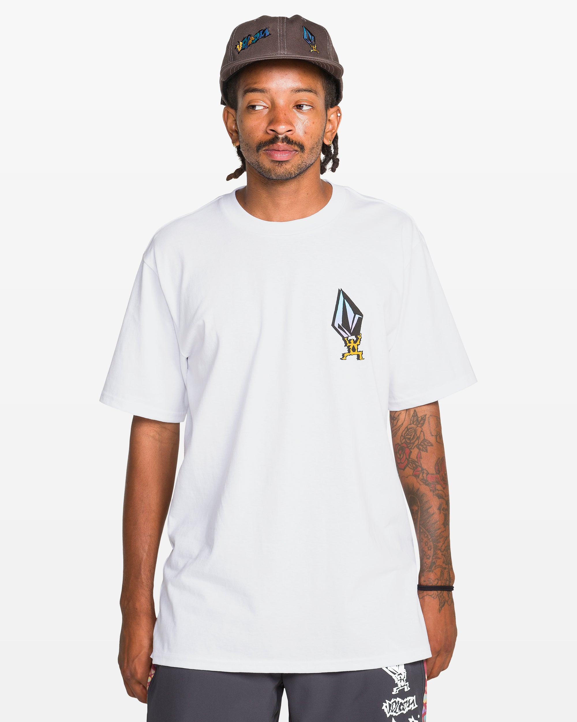 Burner T-Shirt - Light Blue Acid - Men - Volcom EU – Volcom Europe