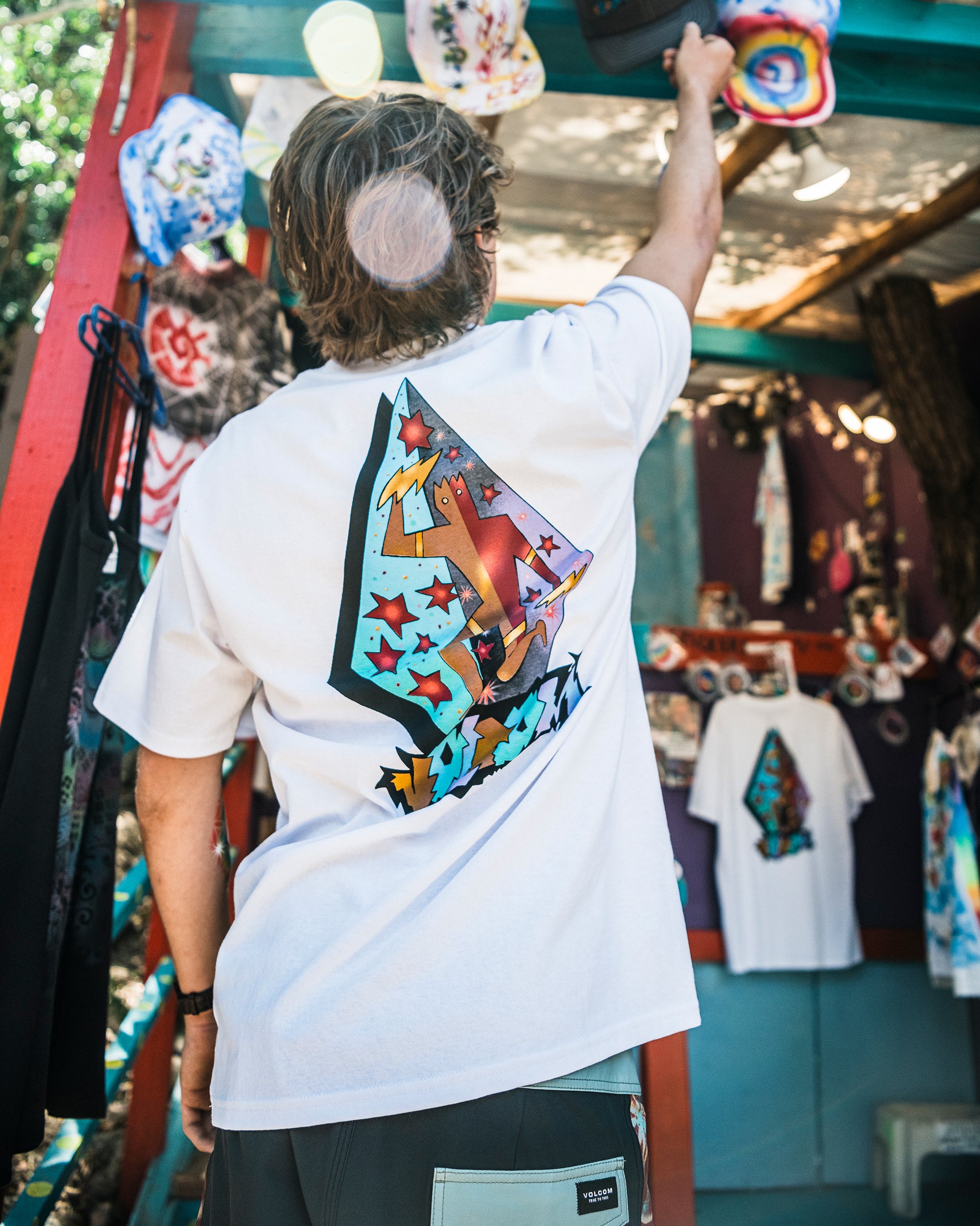 Star Shields Exp T-Shirt - White - Men - Volcom EU – Volcom Europe