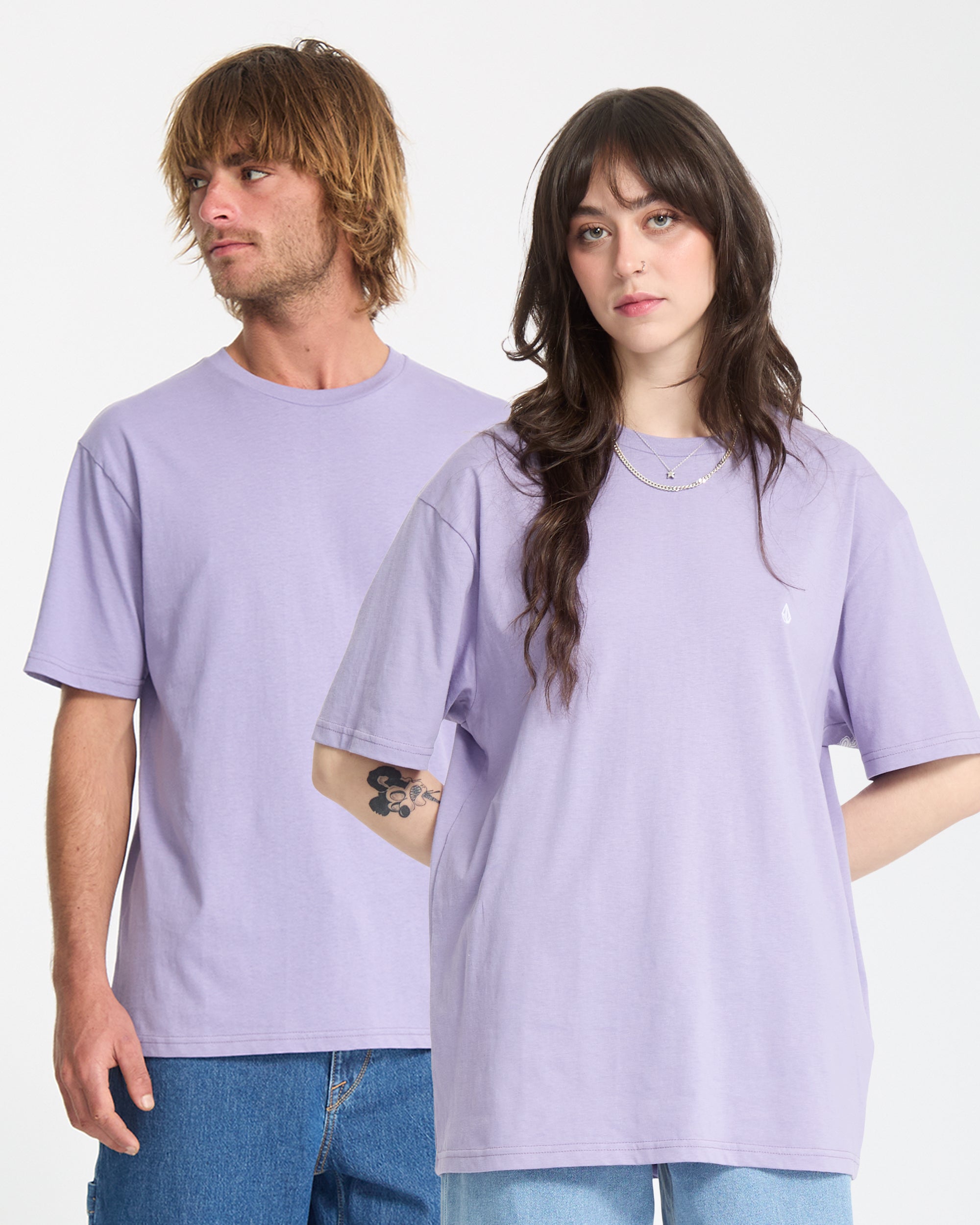 Stone Blanks T-Shirt - Purple Ash - Volcom EU – Volcom Europe
