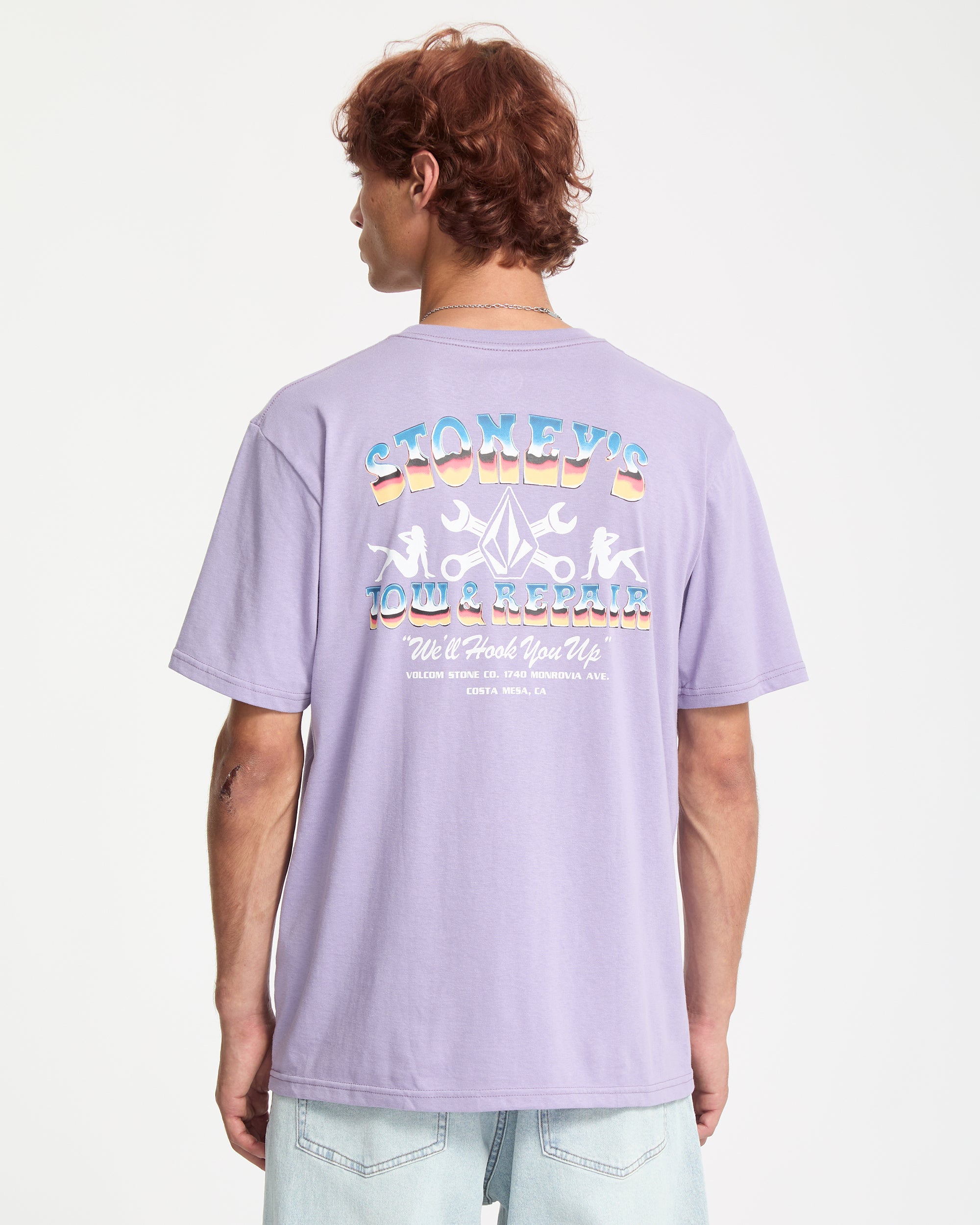 Stoneys T-Shirt - Purple Ash - Men - Volcom EU – Volcom Europe