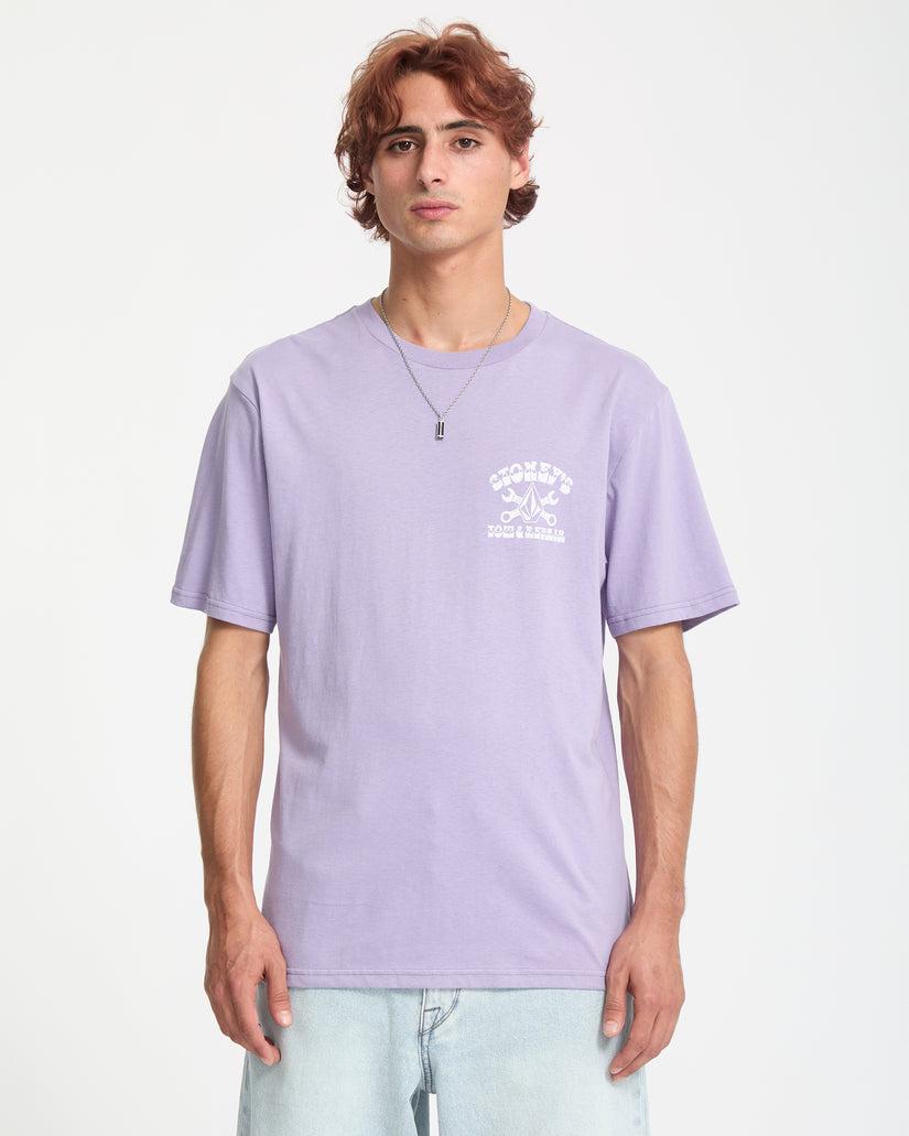 Stoneys T-Shirt - Purple Ash
