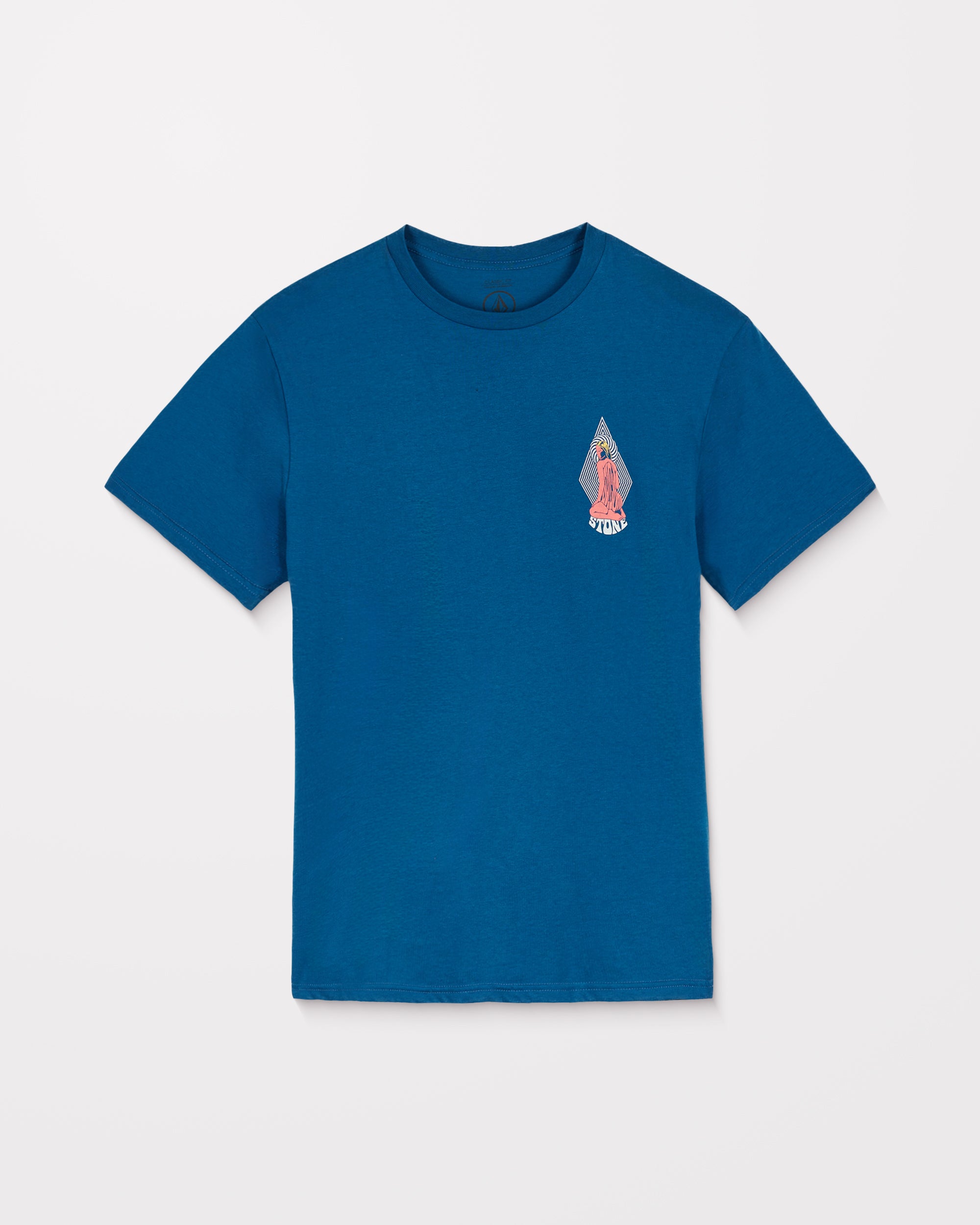 Psychback T-Shirt - Cosmic Blue - Men - Volcom EU – Volcom Europe