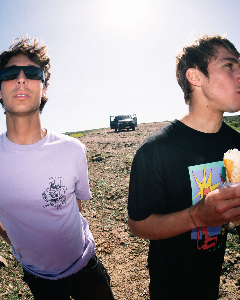 Harry T-Shirt - Purple Ash