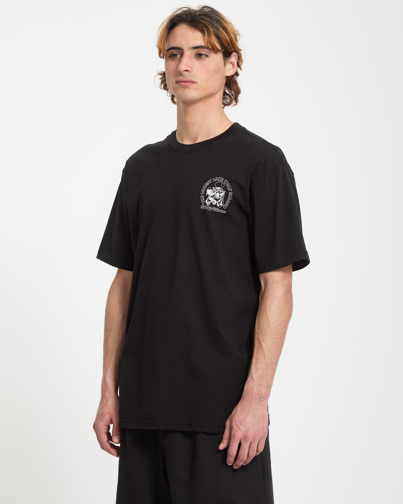 Solo Wolf T-Shirt - Black