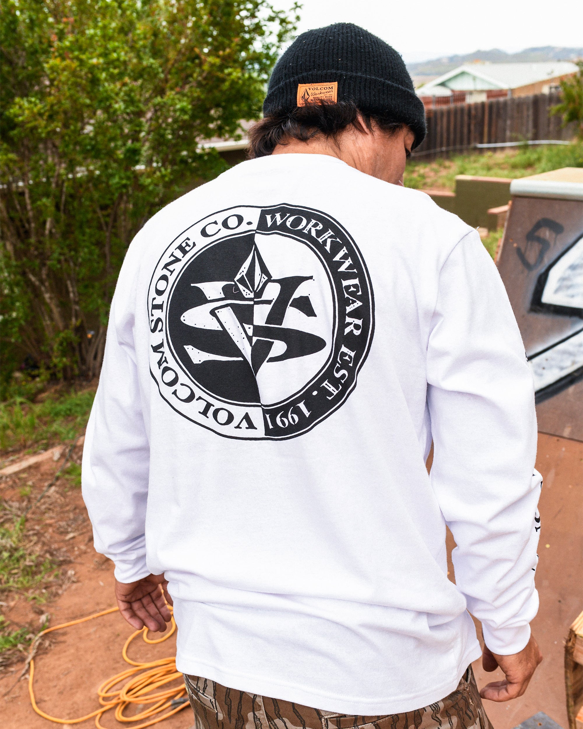 Excavator T-shirt - WHITE