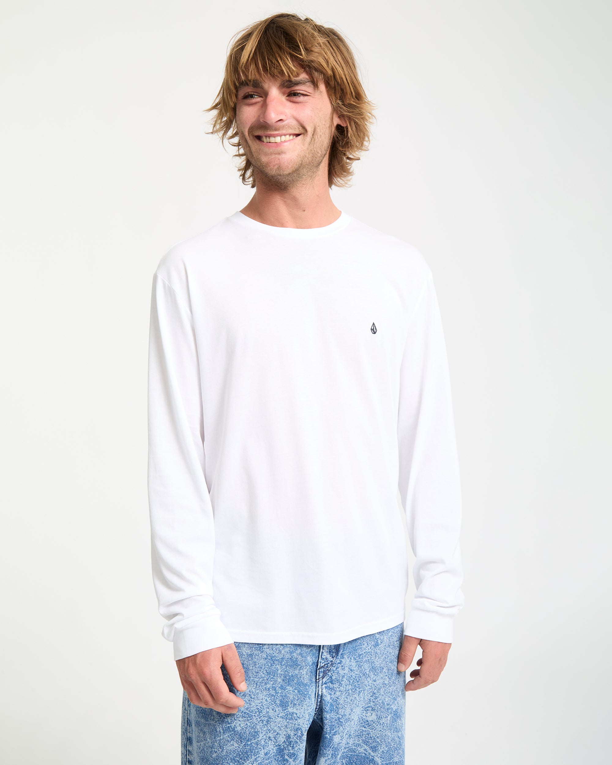 Stone Blanks T-Shirt - White - Men - Volcom EU – Volcom Europe